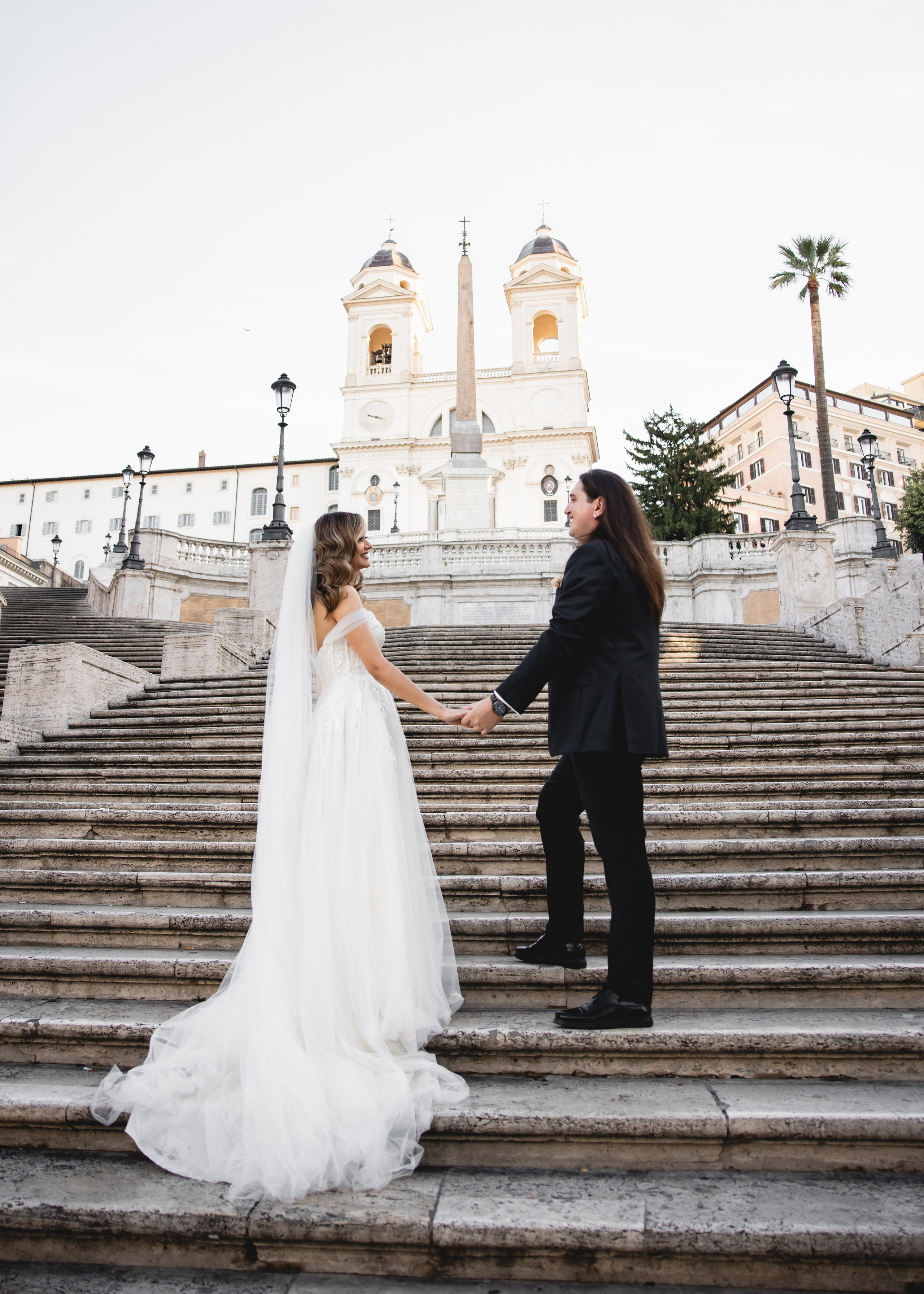 Wedding in Roma. Professional wedding photographer in Copenhagen, Denmark — Julia Byron