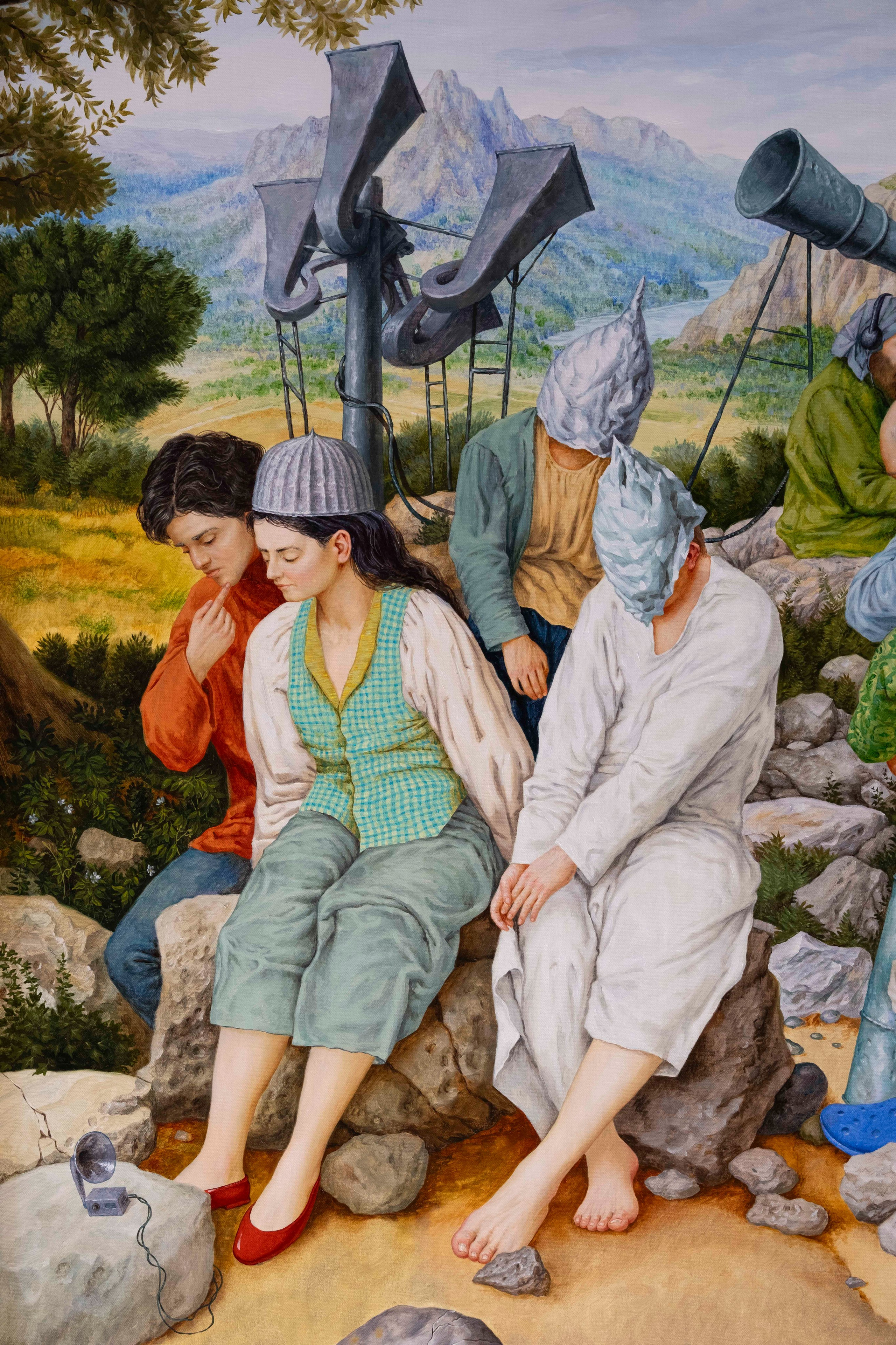 Waiting for the signal. Paul Rog