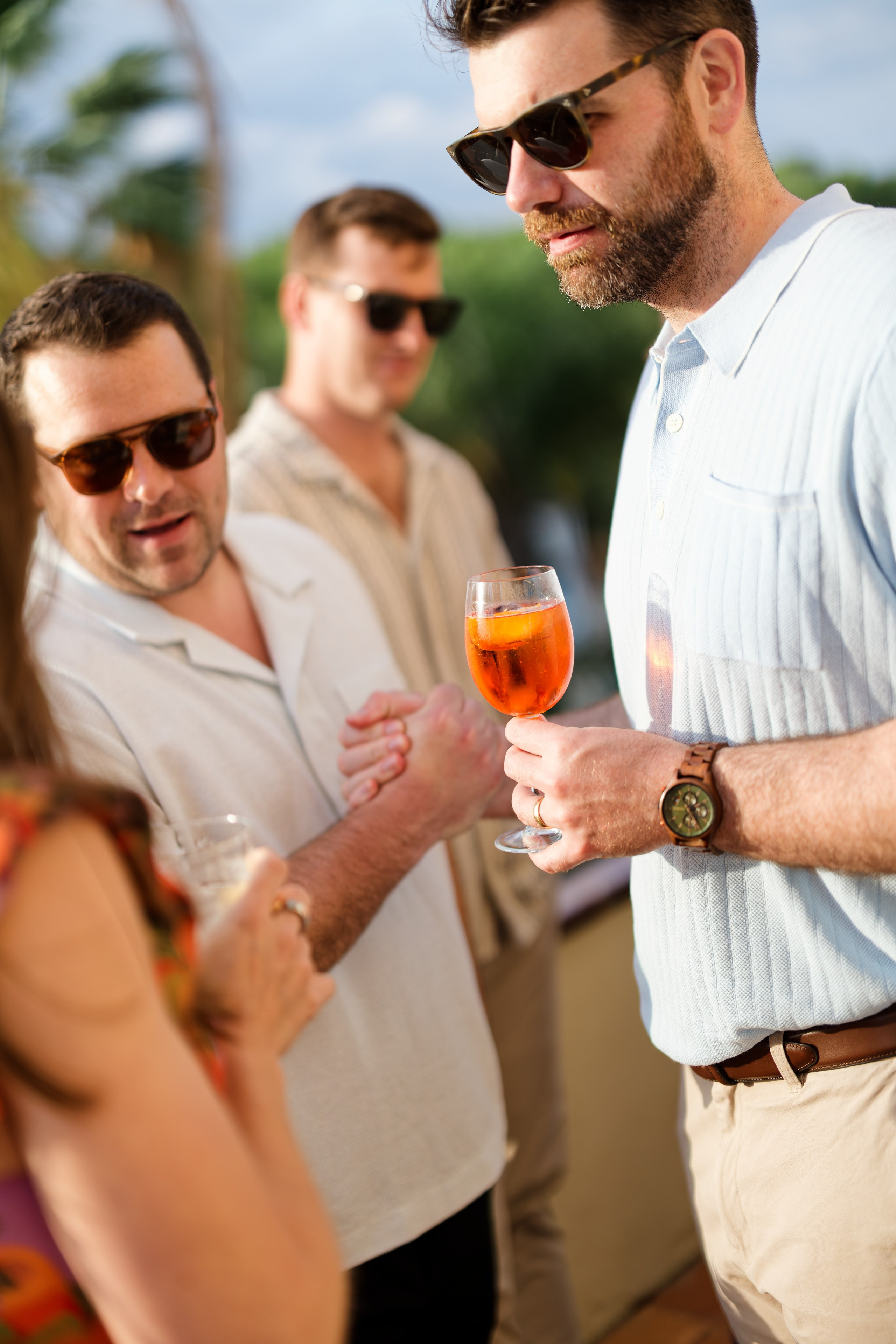 Welcome dinner of Gracie & Joe at Gran Villa Rosa