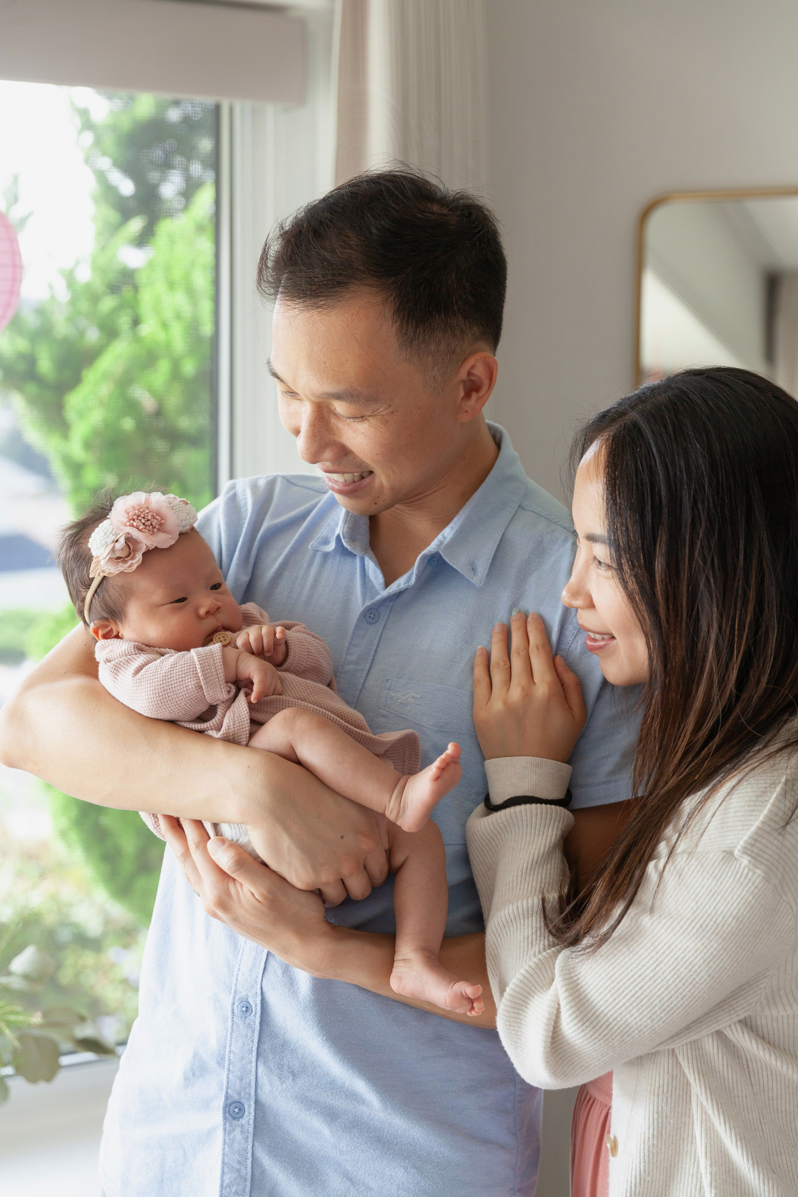 Older newborns. Marina Pravda Photography San Francisco Bay Area