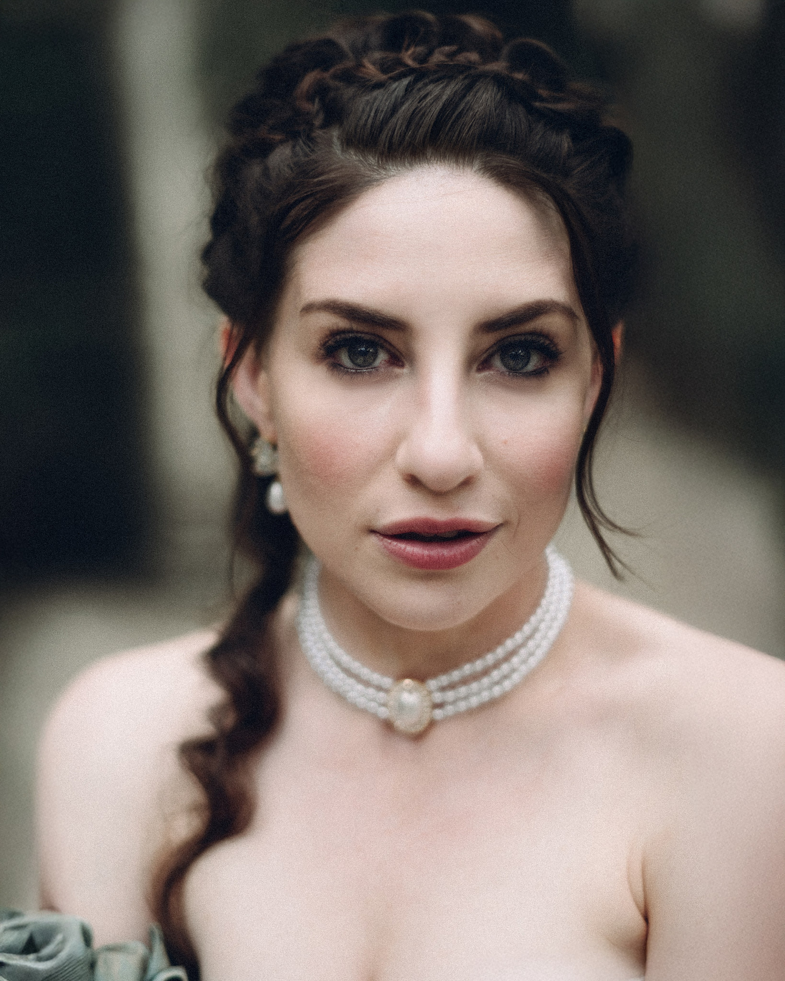 Outlander Inspired Photoshoot in an Overgrown Garden. Moth & Moss Photography