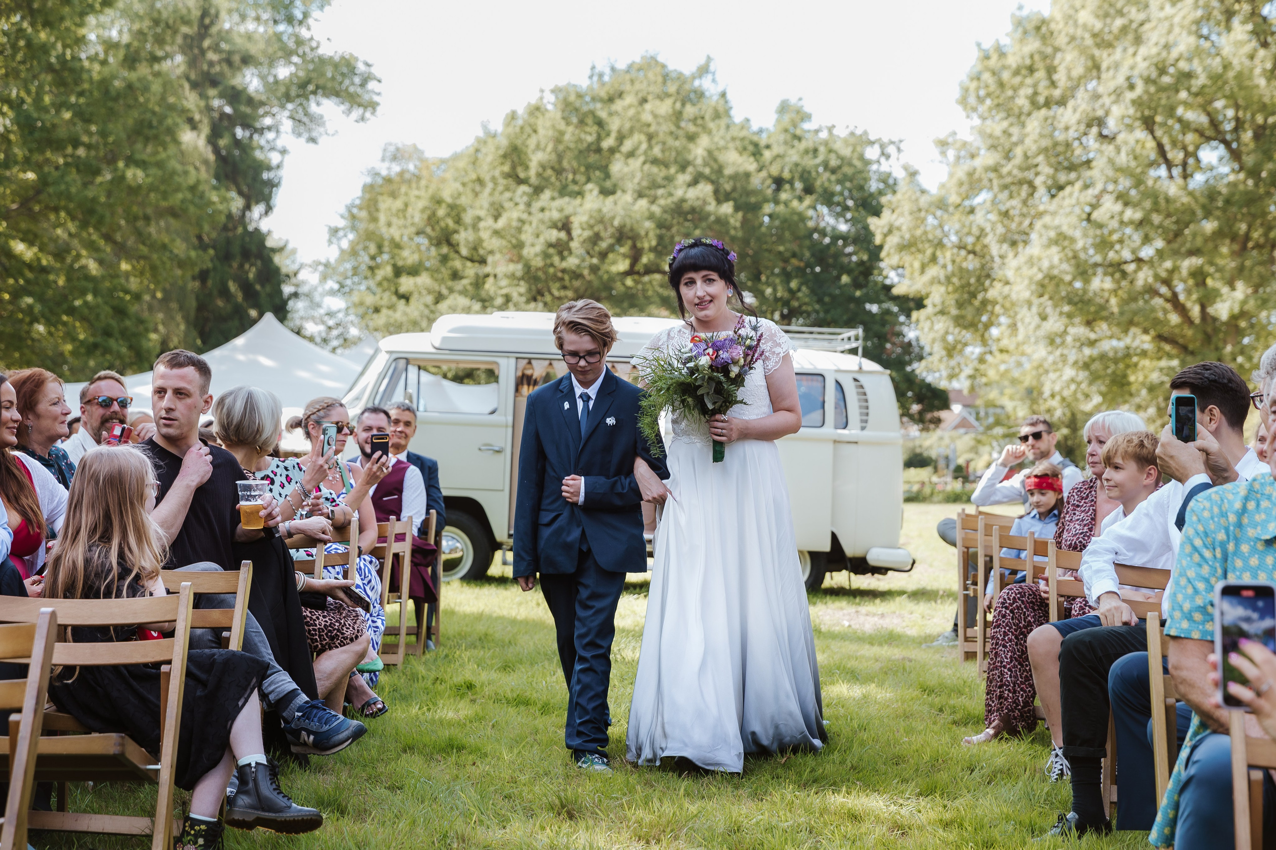 Wedding in forest. Timeless Wedding & Event Photography — based London, working across Europe