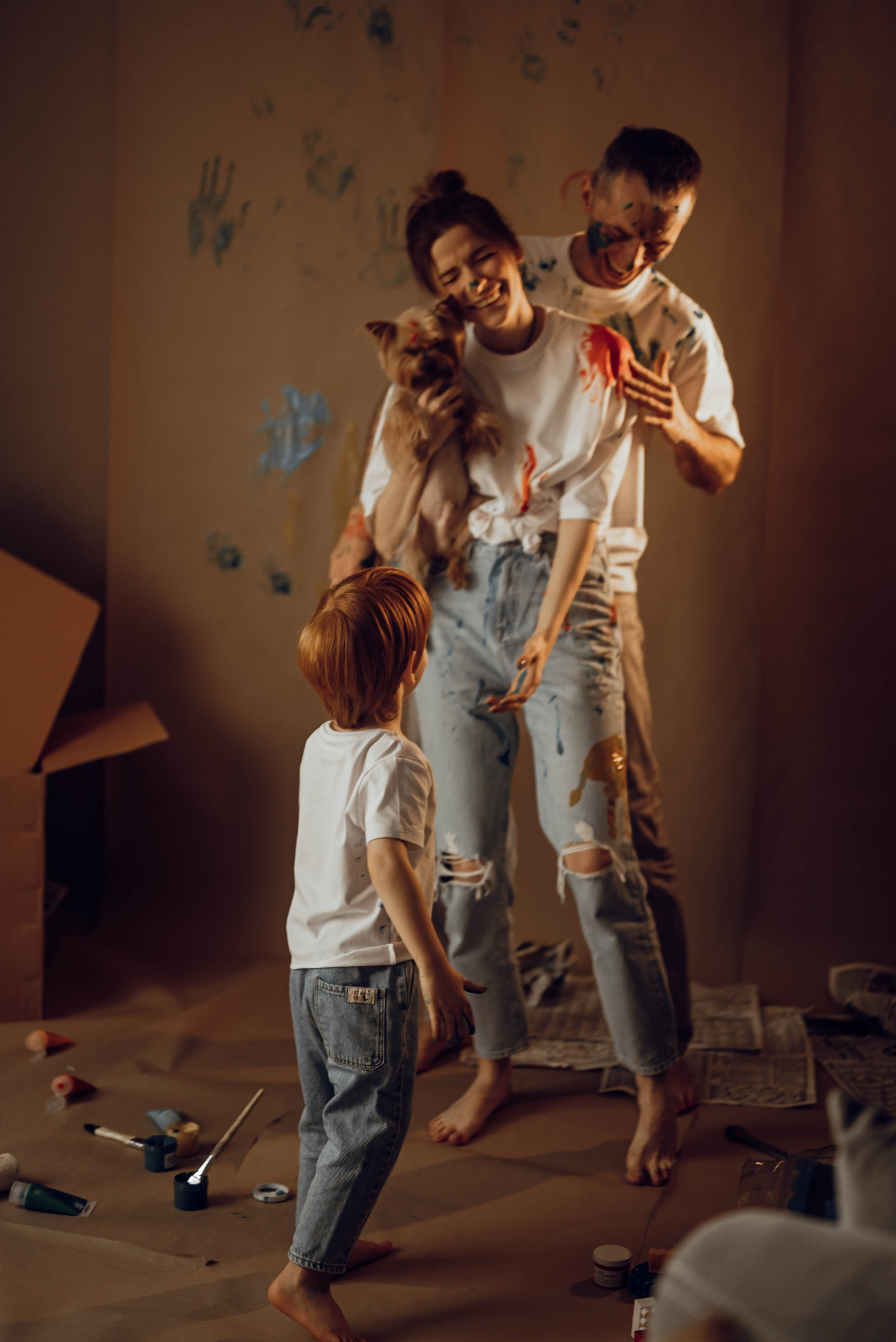 Полина, Вова и Назар. Фотограф Ирина Новикова