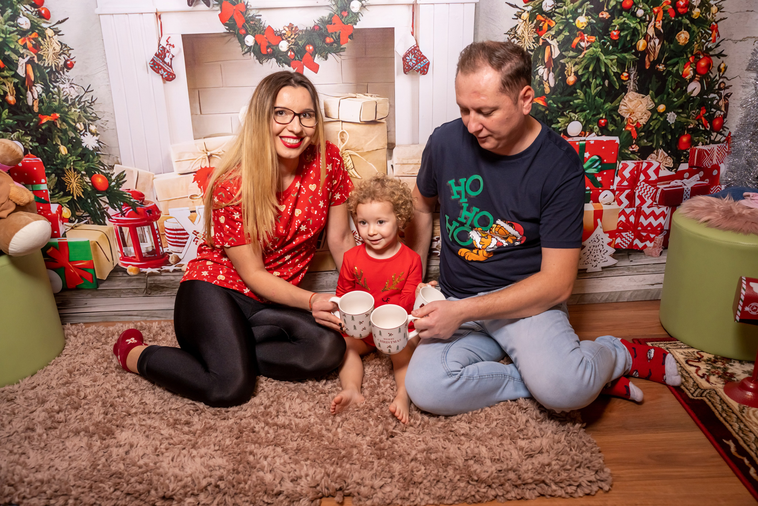 Ședință foto de Crăciun Fam. Pătrașcu