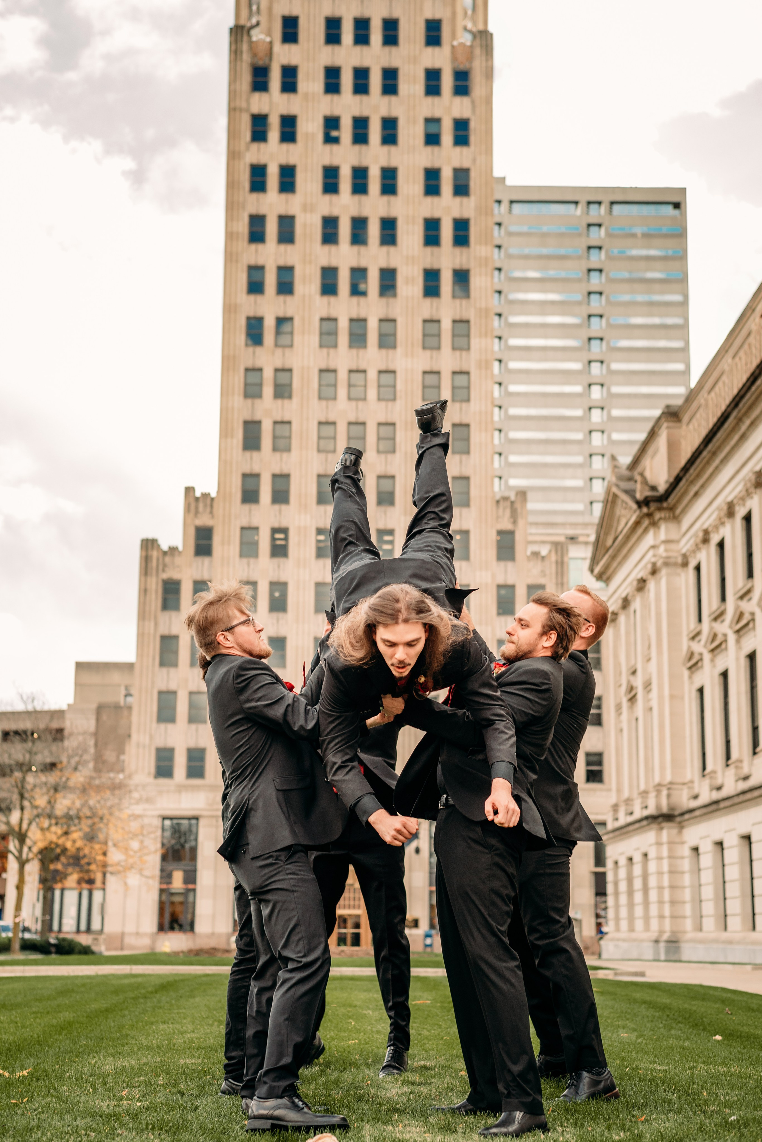 Bold & Dramatic Wedding at The Paper Mill on The Landing | Fort Wayne Wedding Photographer. Alexandria Danielle Photography | Fort Wayne & Indianapolis Wedding Photographer
