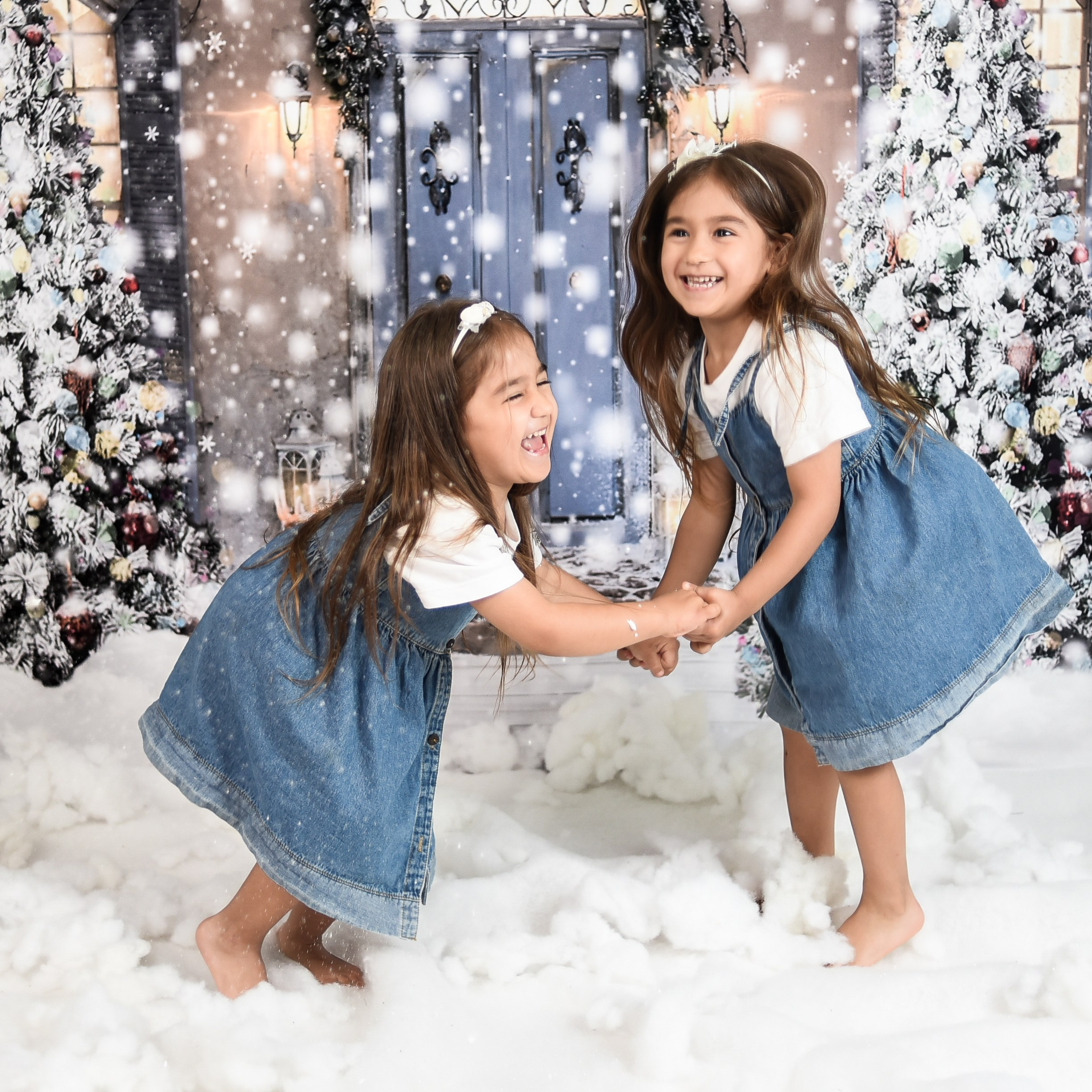 Sesión Navideña de Ariana y Martina. Fotografo de casamiento en misiones y fotógrafo de familia  Posadas