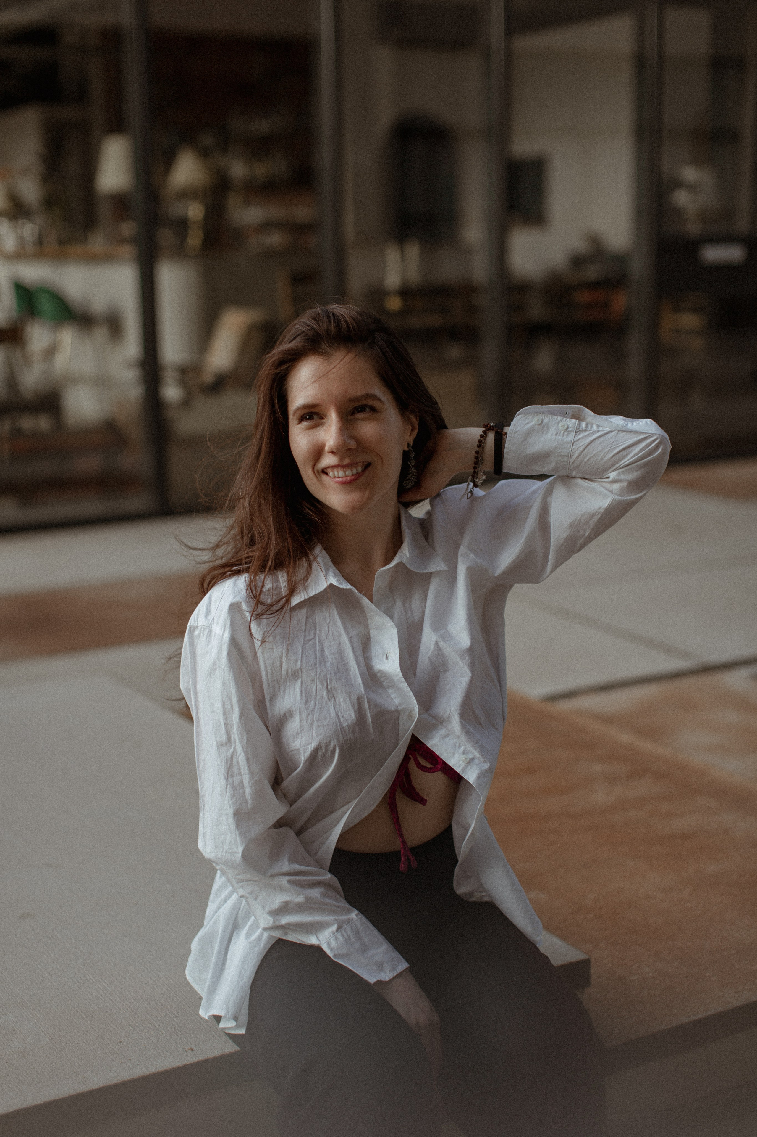 Oksana. The 1st photoshoot in life. True self