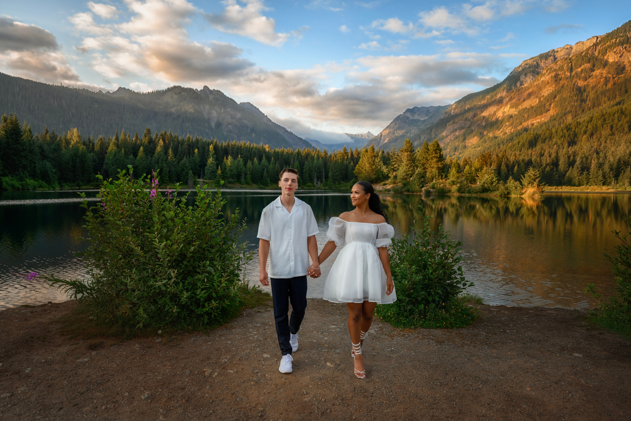 Christina and Natan. Wedding & family photography in Seattle area. Helen Michelle photographer