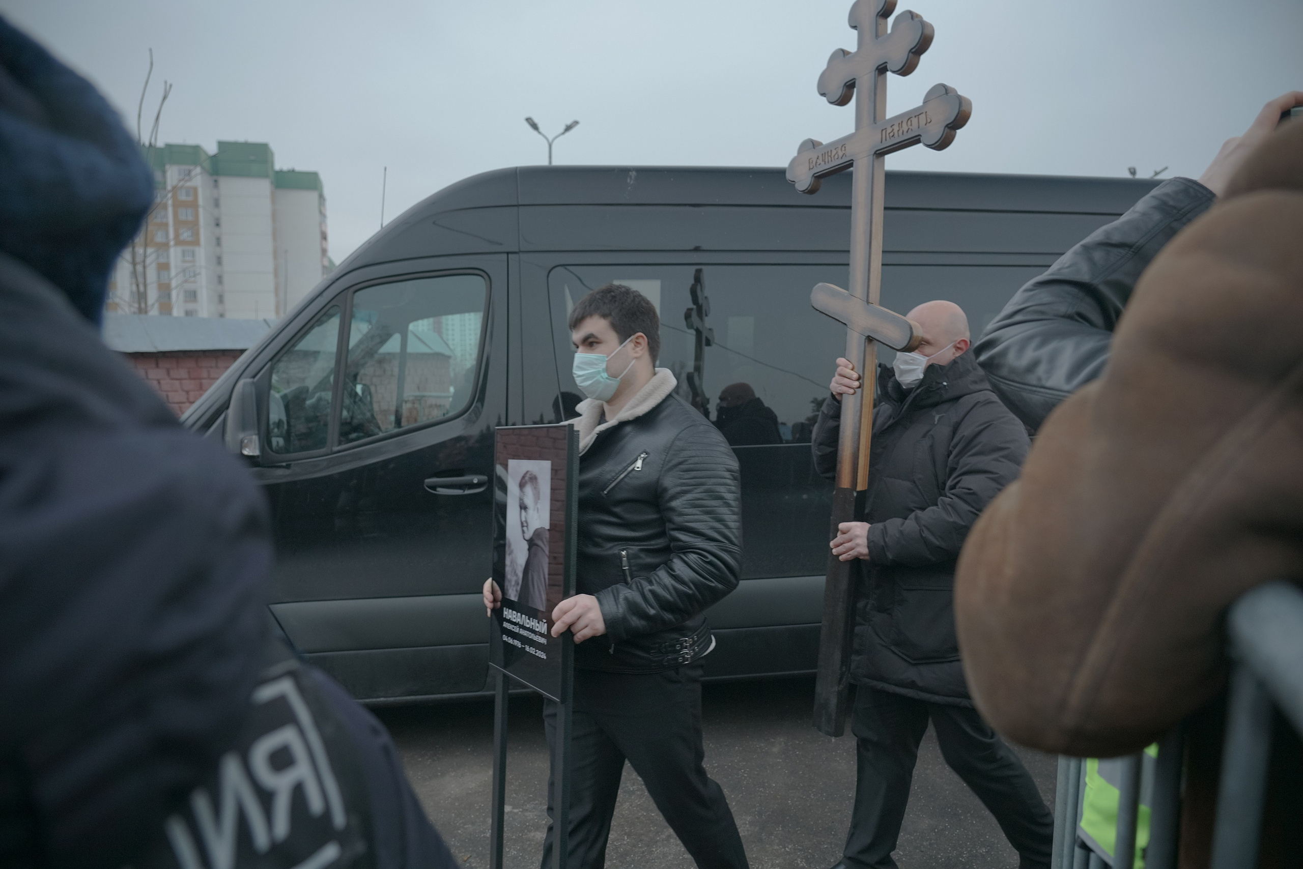 Alexei Navalny’s funeral. Marina Sycheva