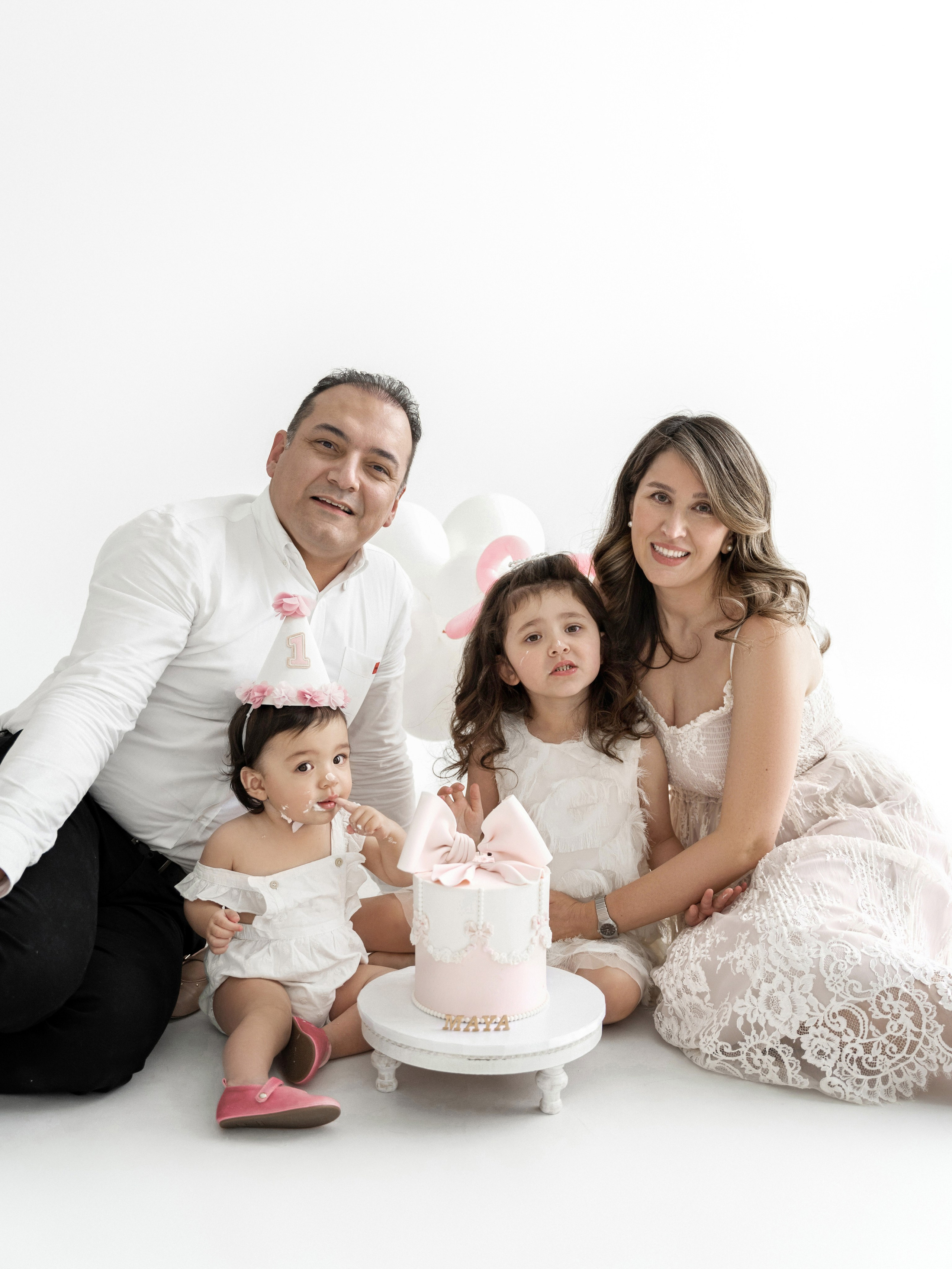 First birthday photoshoot Eva