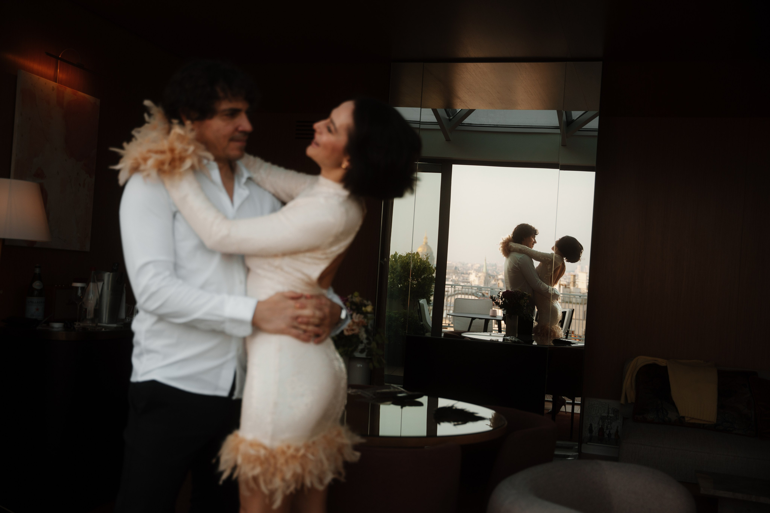 Ekaterina & Emanuele at Hôtel de Sers. Paris photographer — Polina Osipova