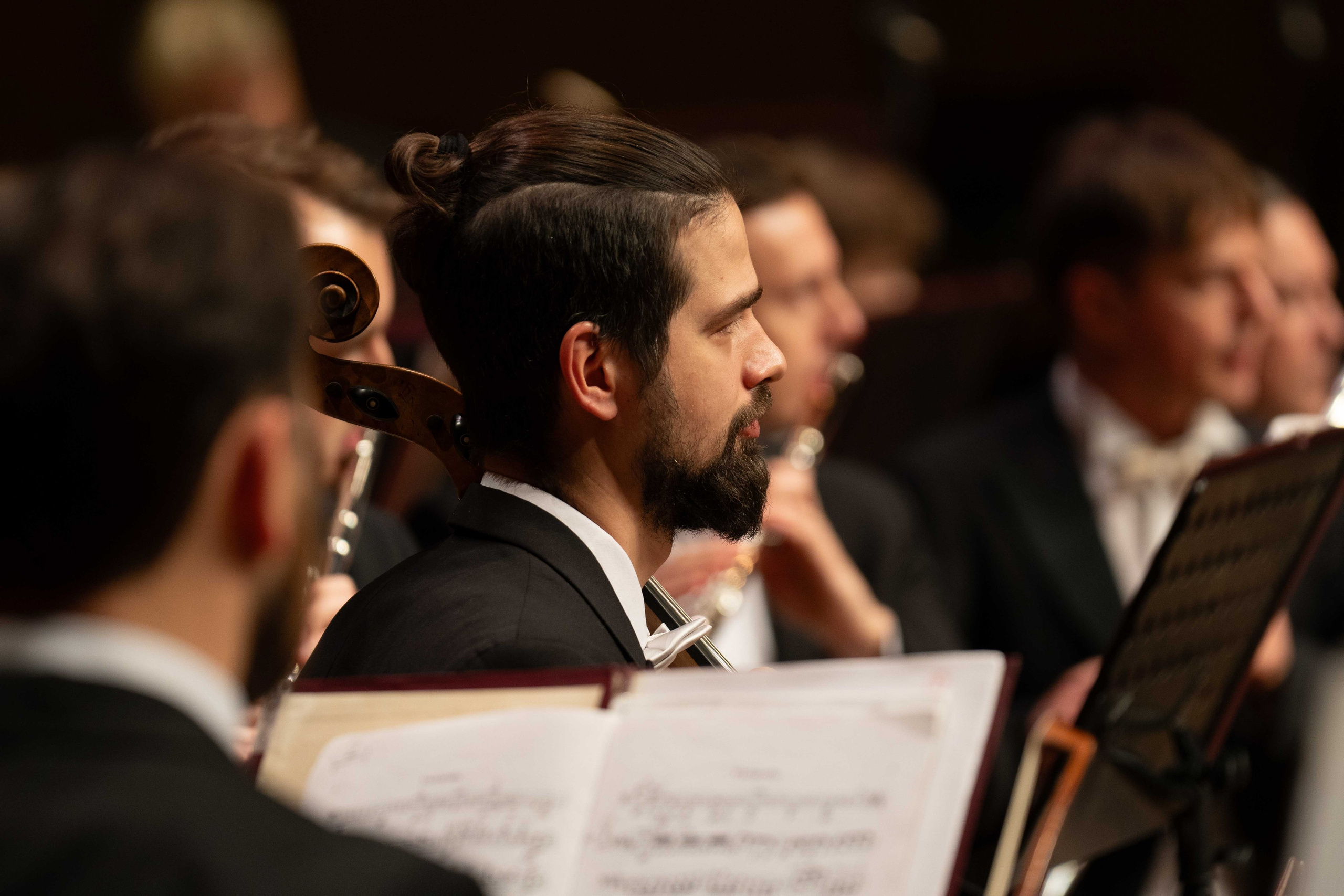 The Tchaikovsky Academic Grand Symphony Orchestra in Baku. Wedding&Event photographer Ismail Rzayev in Baku