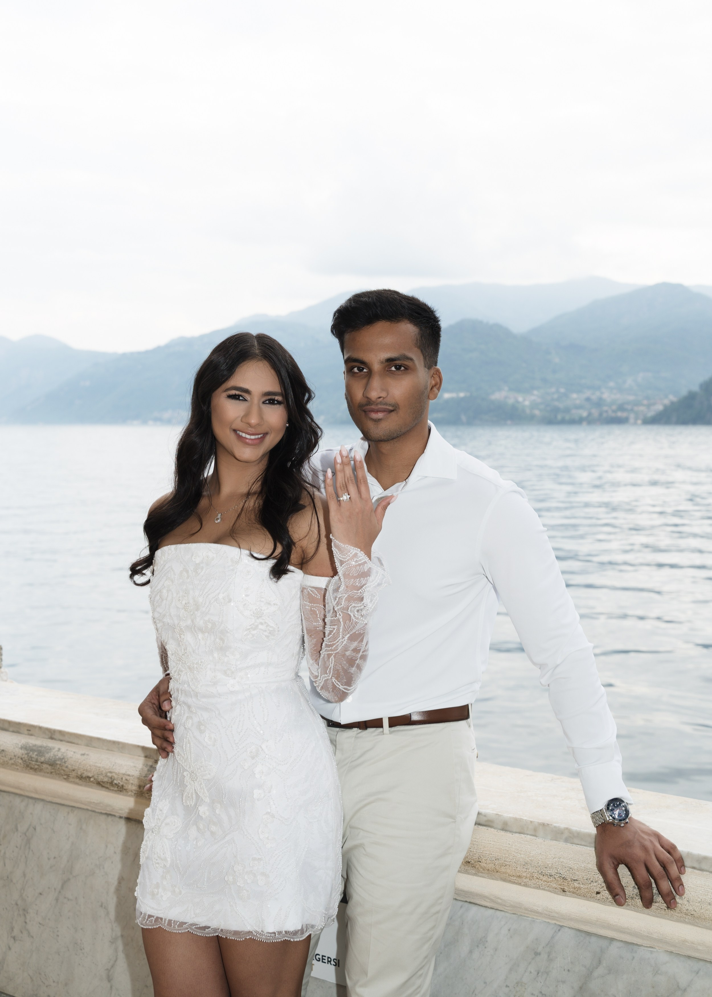 Villa Monastero Secret Proposal. Proposal Photographer in Lake Como