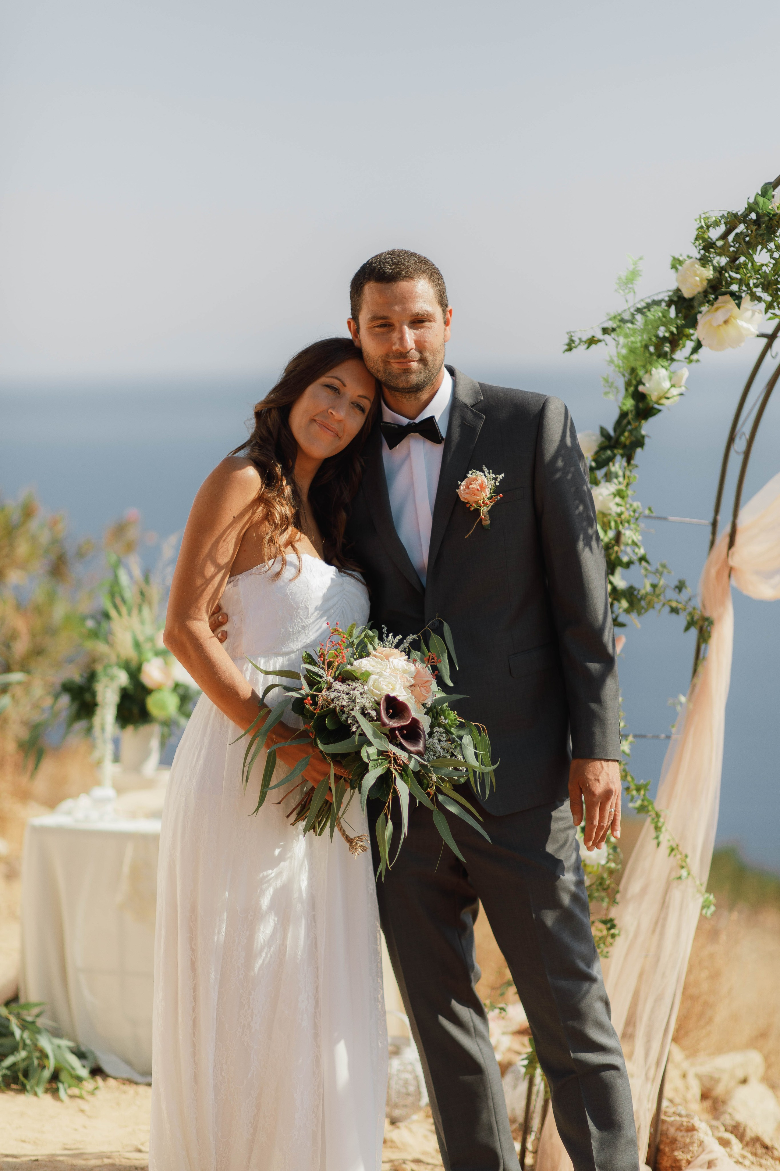Marino & Steffi, Crete. Denny Savon — Photographer in Santorini | Weddings, Love Stories & Flying Dress