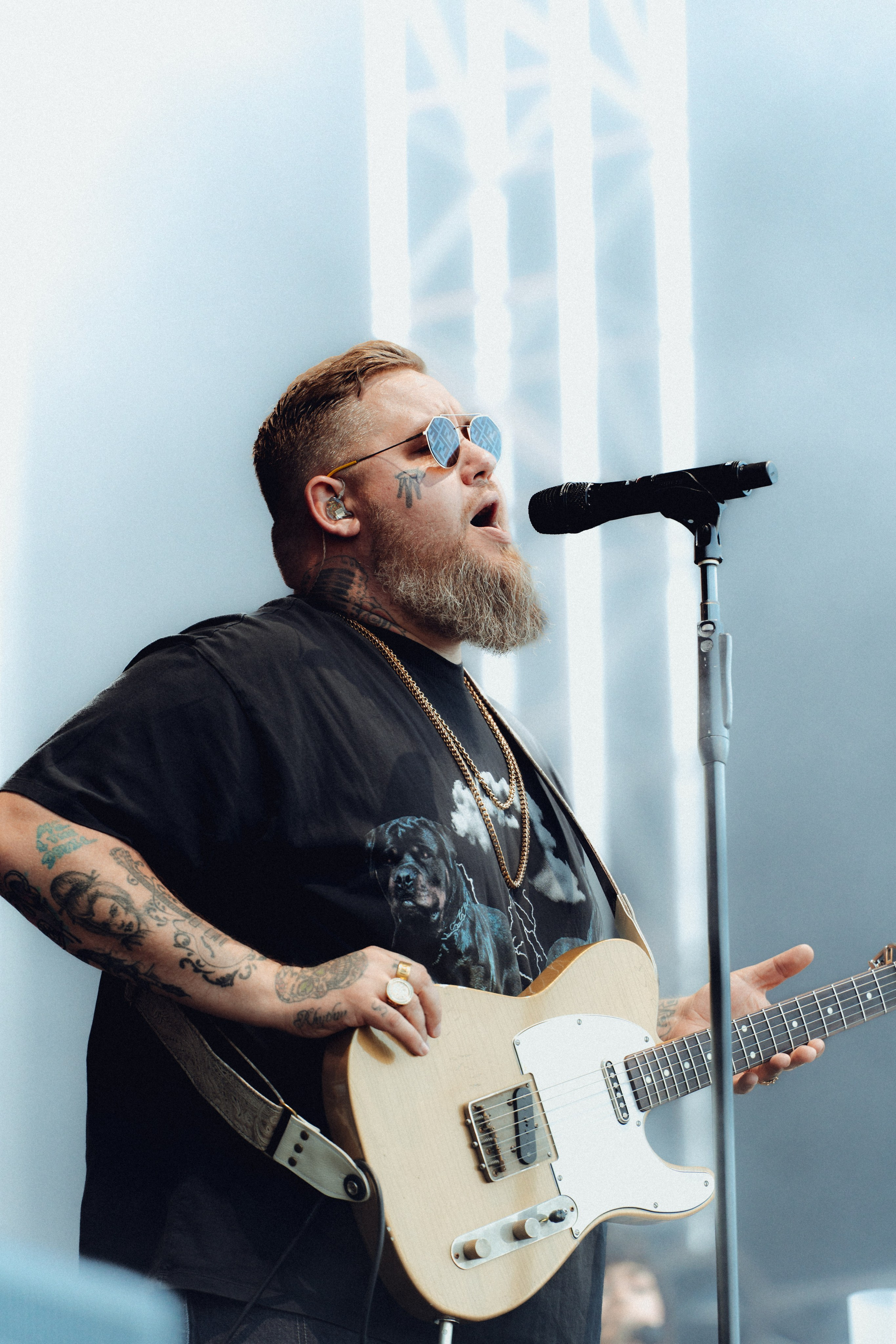 Rag’n'Bone Man. Metronome Fest. Concert and portrait photographer in Prague