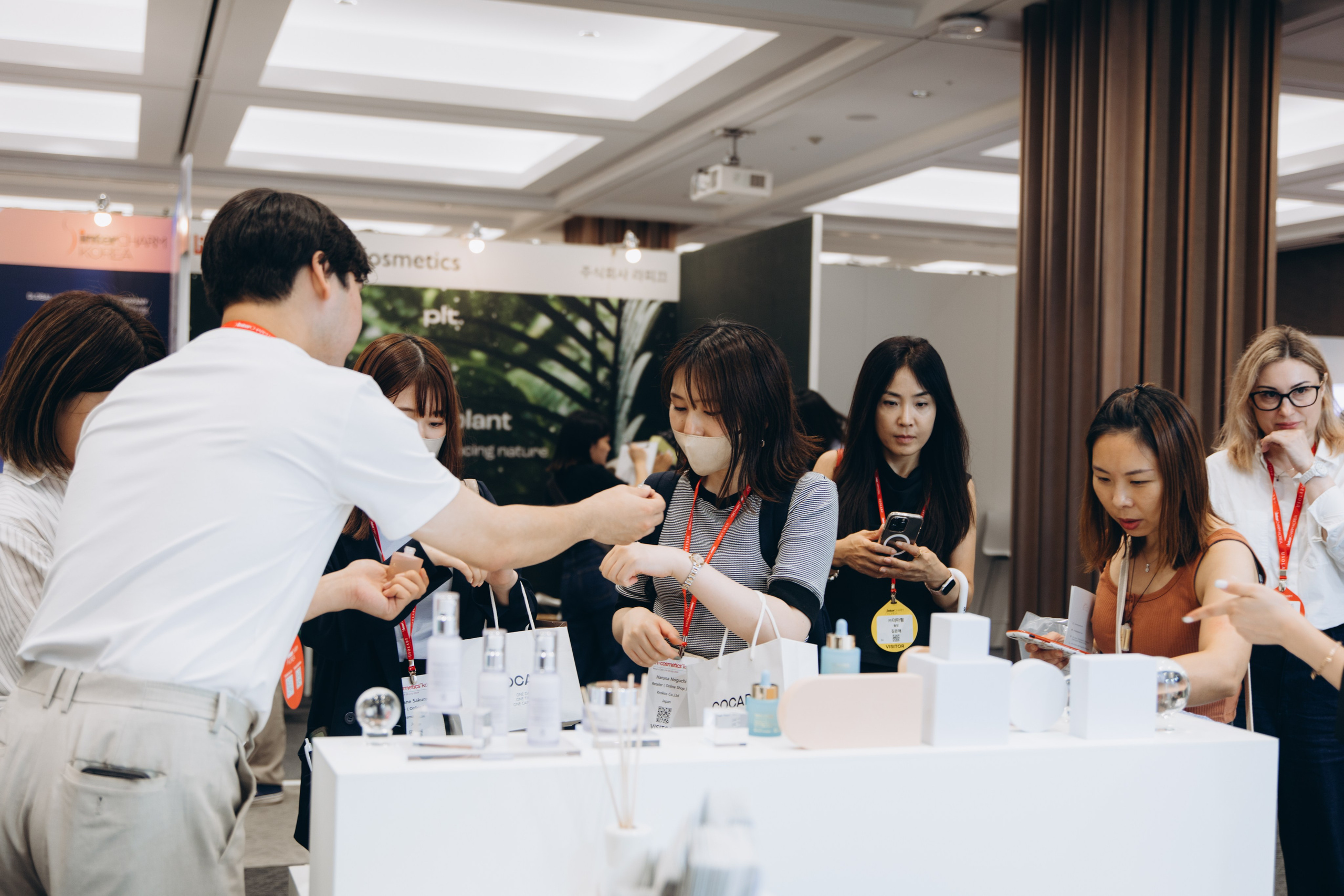 Inter charm Korea 2024 (ELSYM8). Portrait photographer in South Korea Olga Lian