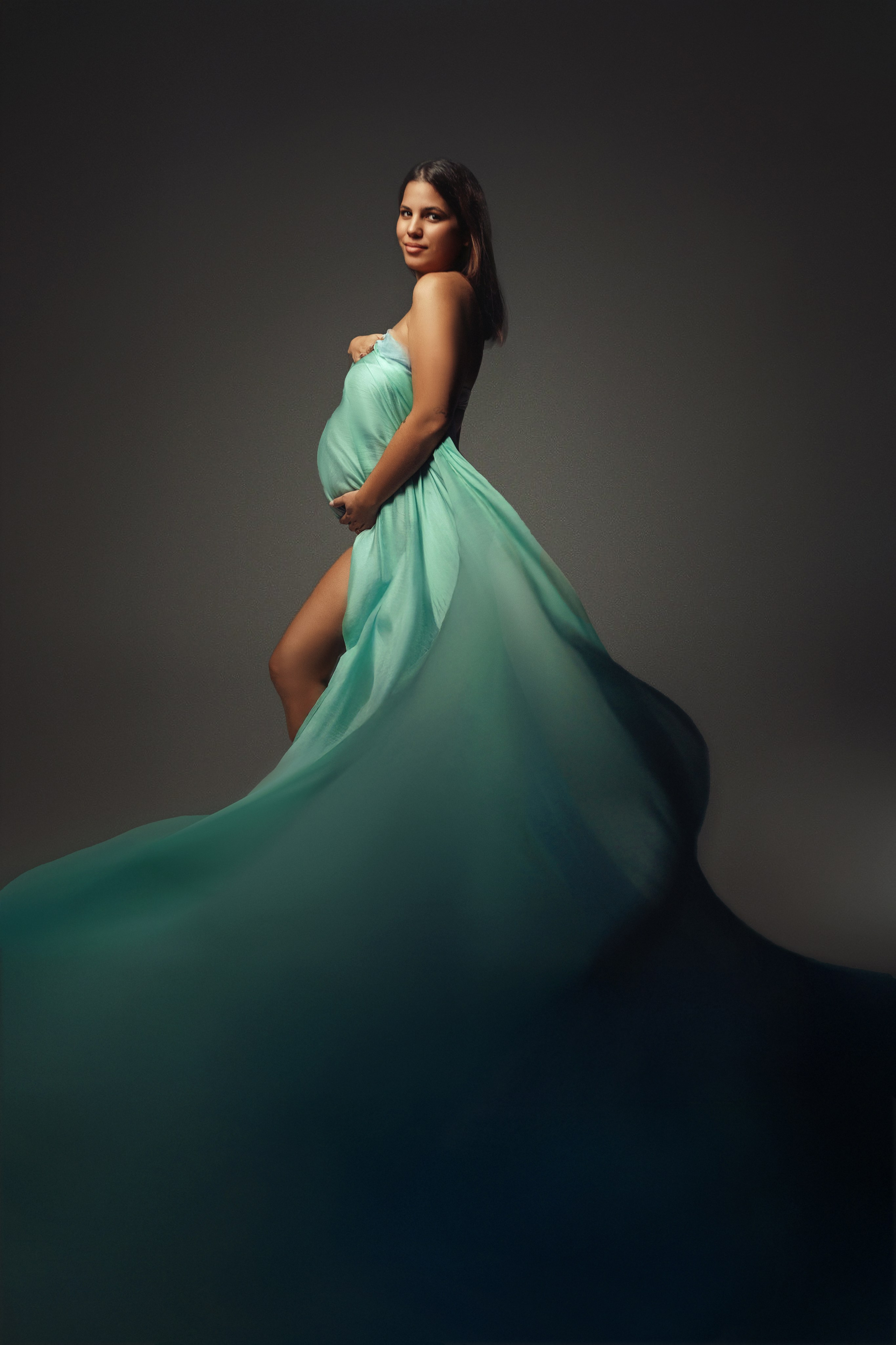 Фотосессия беременности на Тенерифе — съёмка для будущих мам. Таня Боннет | Профессиональный фотограф на Тенерифе — Летящие платья