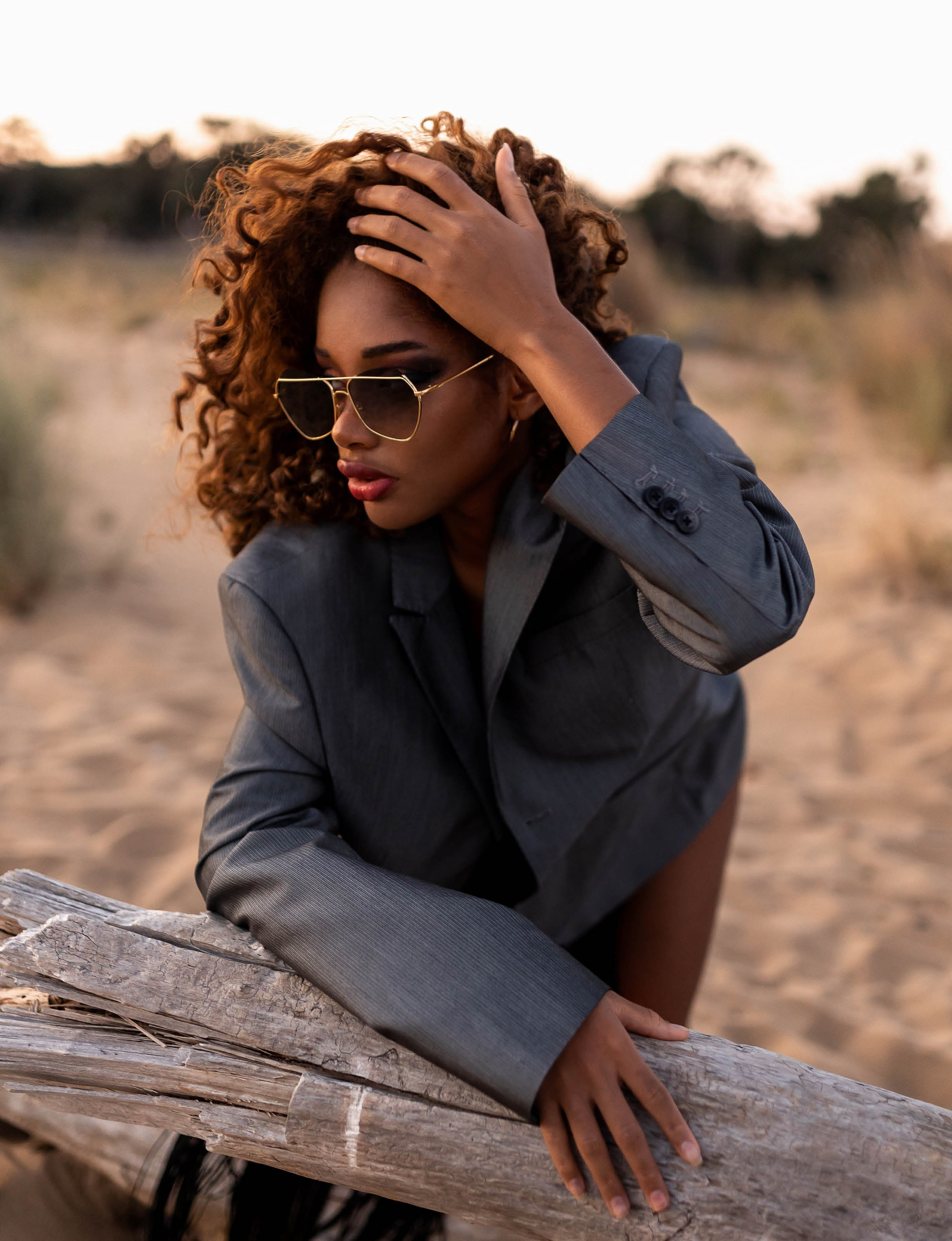 Portrait of Laymita for magazine “GOJI”