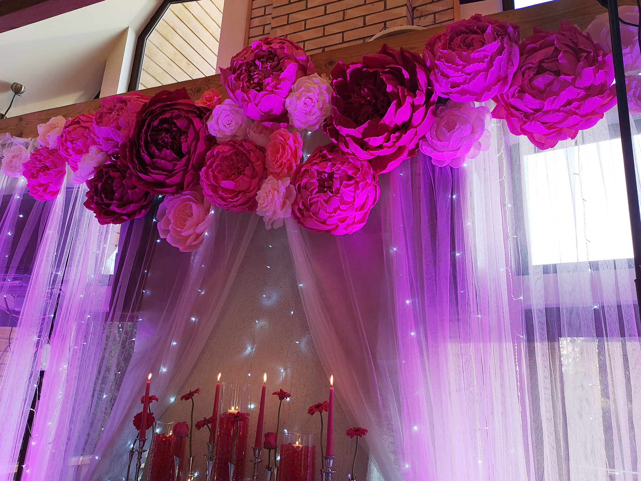 Papīra ziedi. Event design, decoration, floristry, gift, Irina Novika, Riga, Latvia