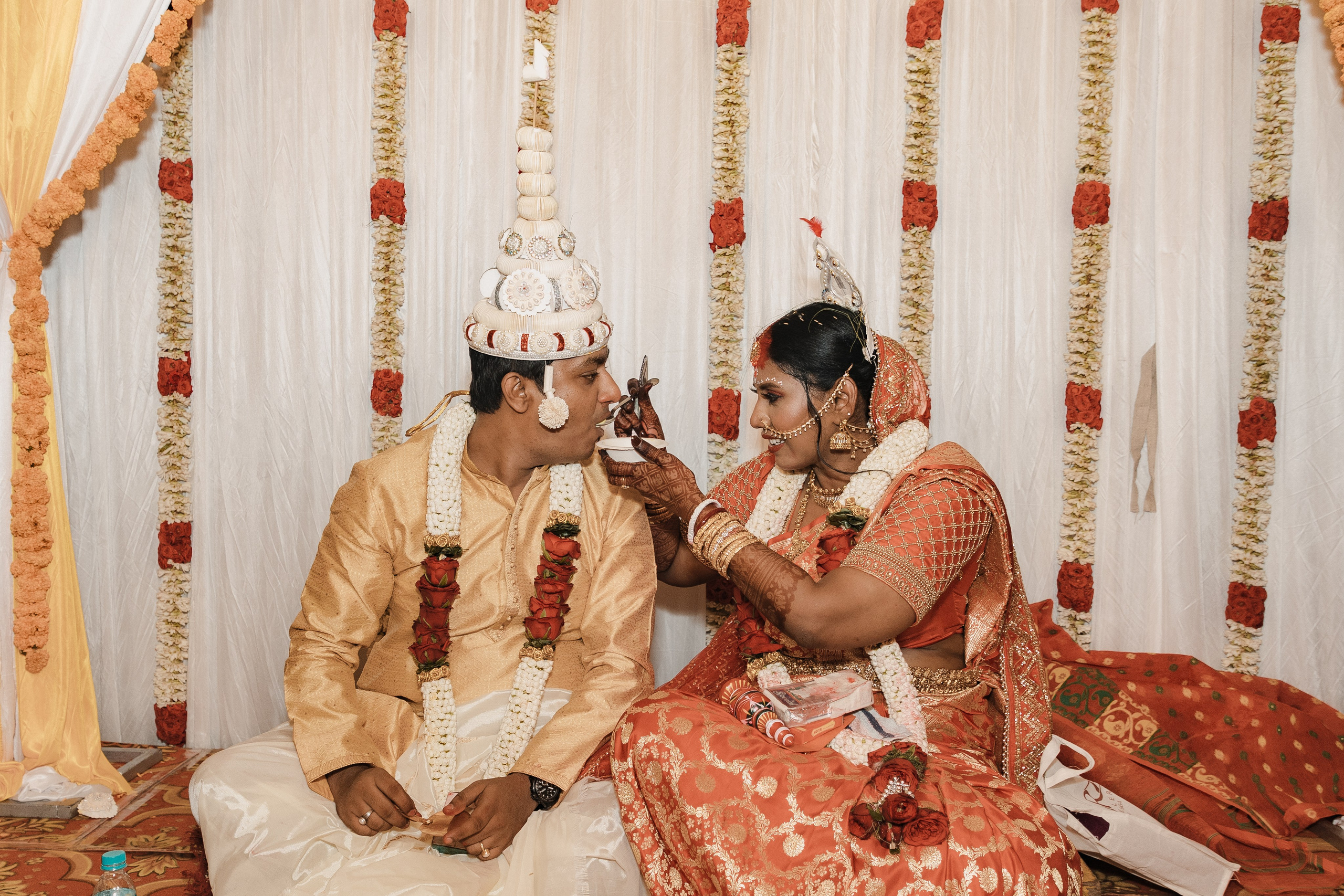 Sagaya & Rakesh. Agam Vizha