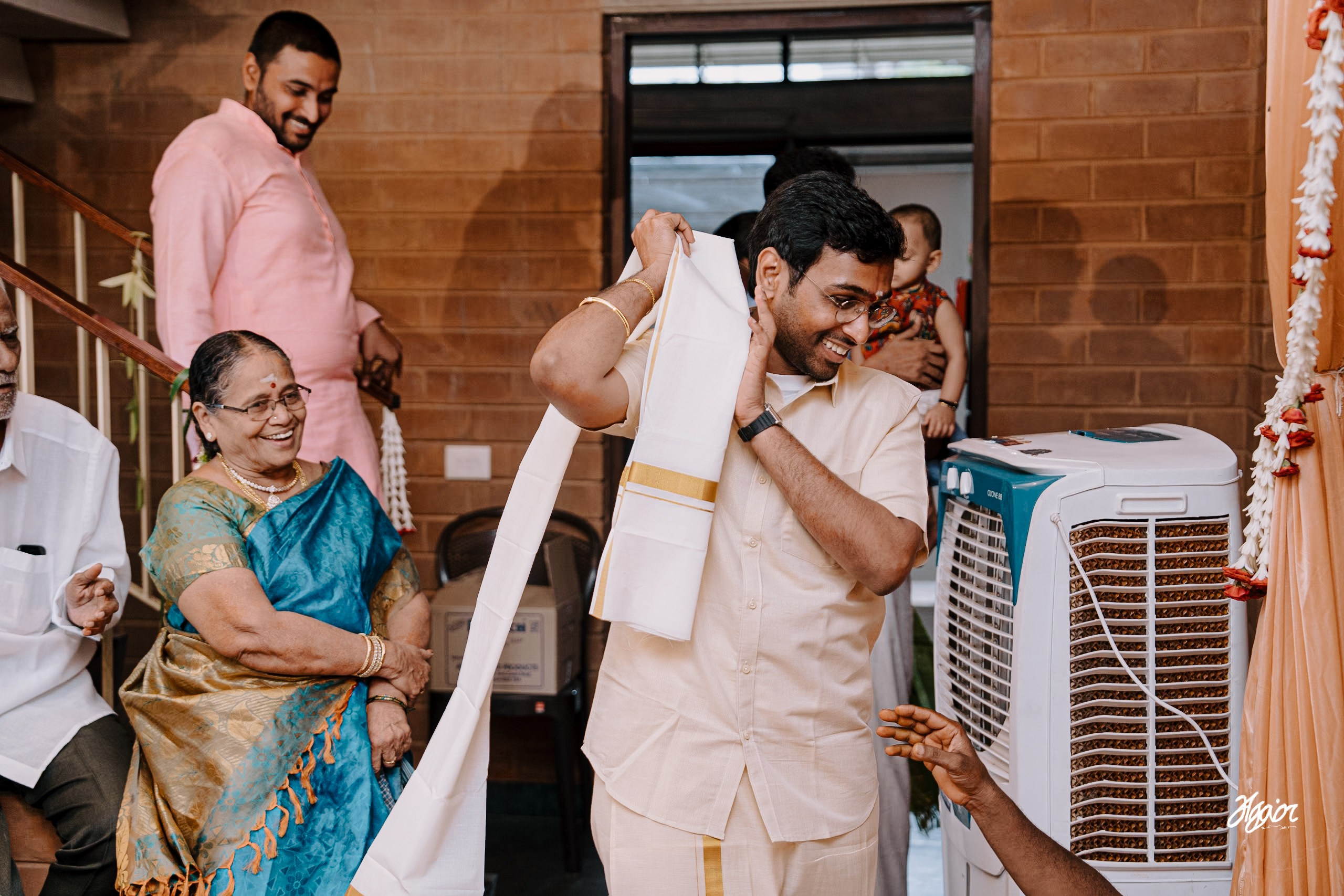 Wedding documentary photography in Pondicherry. Agam Vizha
