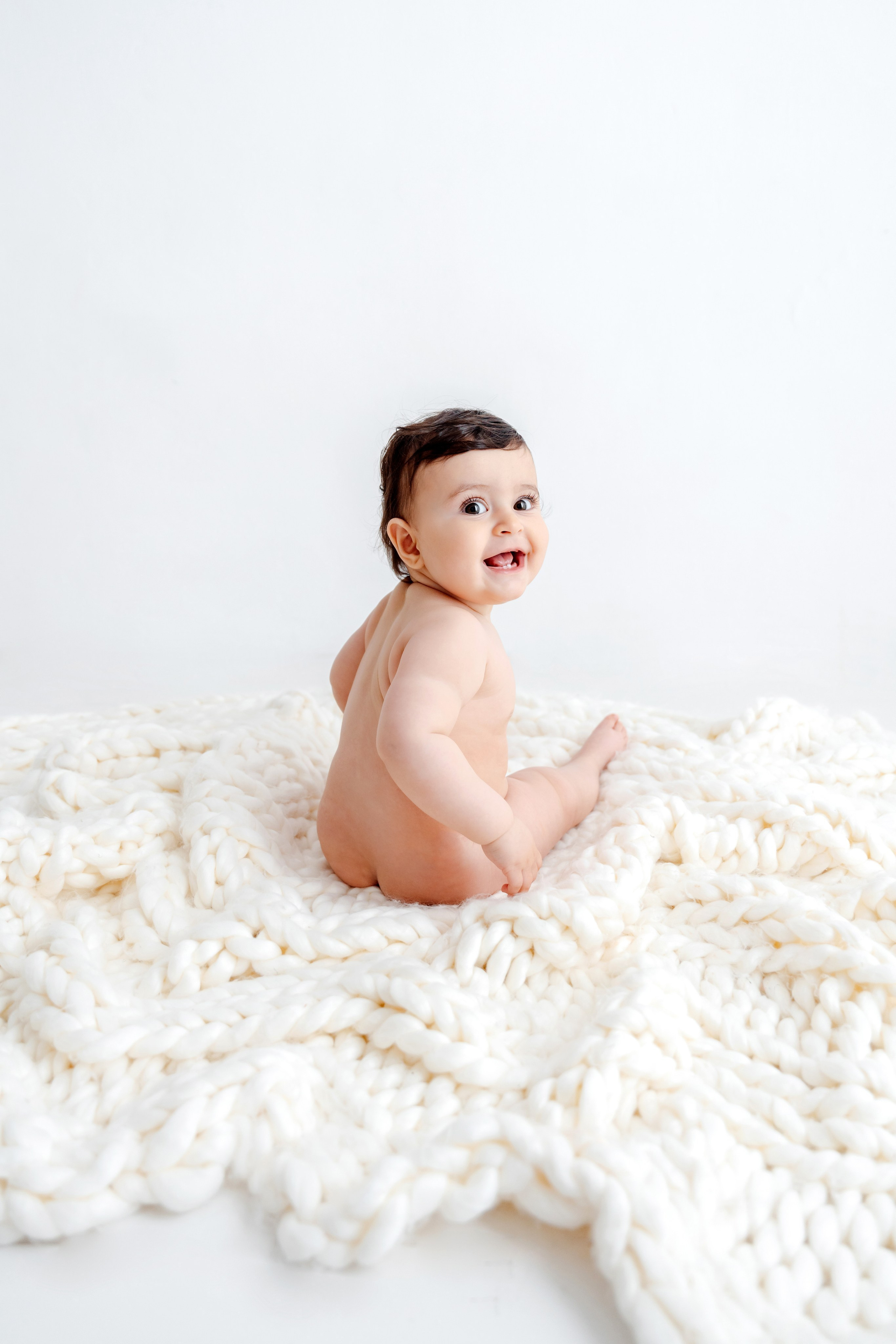 IN STUDIO. Svitlana Miahka fotografa a Genova