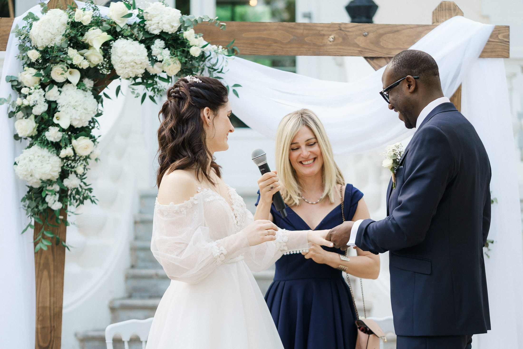 Katia&Fabrice, destination wedding Ille-de-France, häät ulkomailla