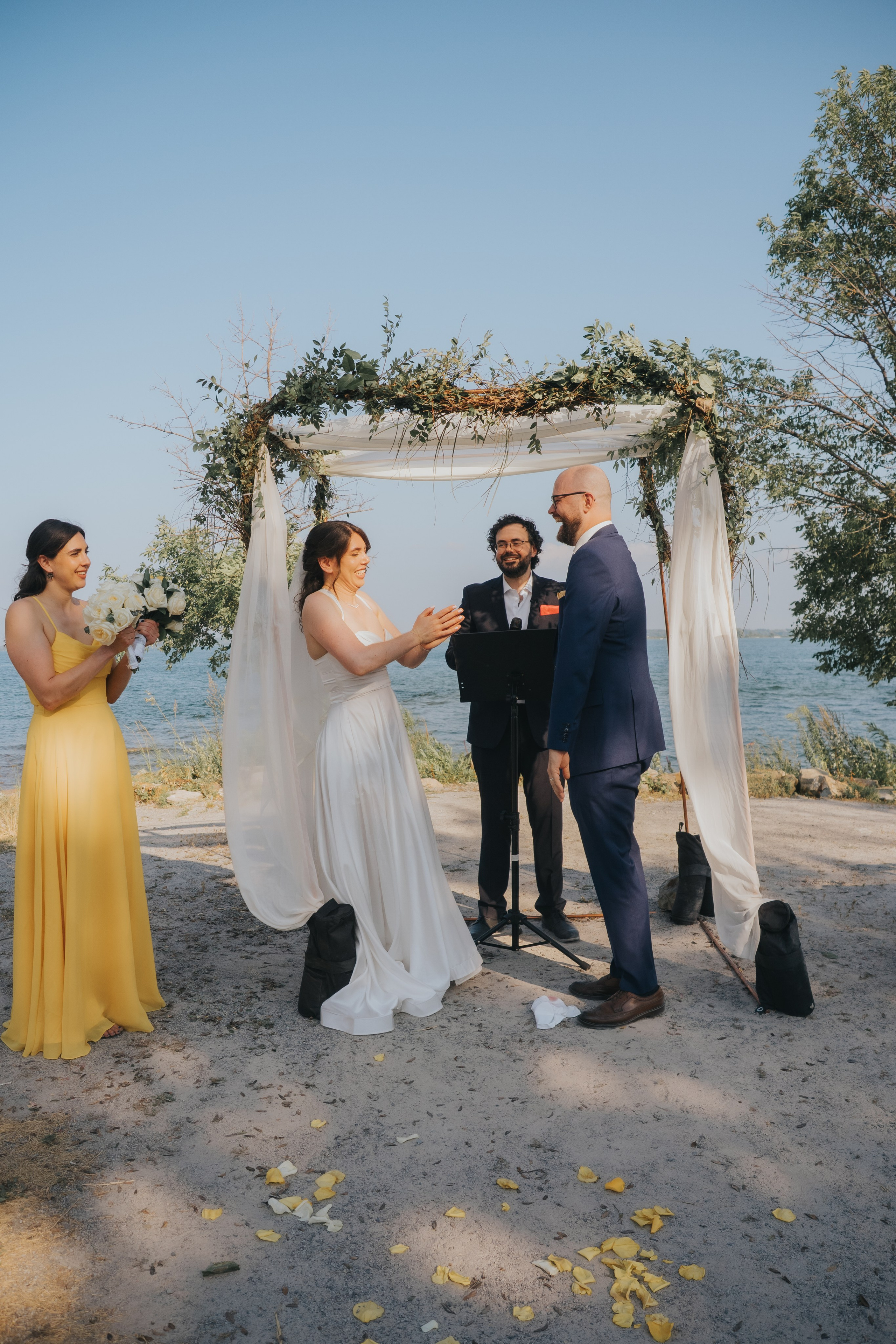 Wedding of Enbal & Andrew in Montreal, Quebec. Wedding and Family Photography Montreal Muriel Oe Photo