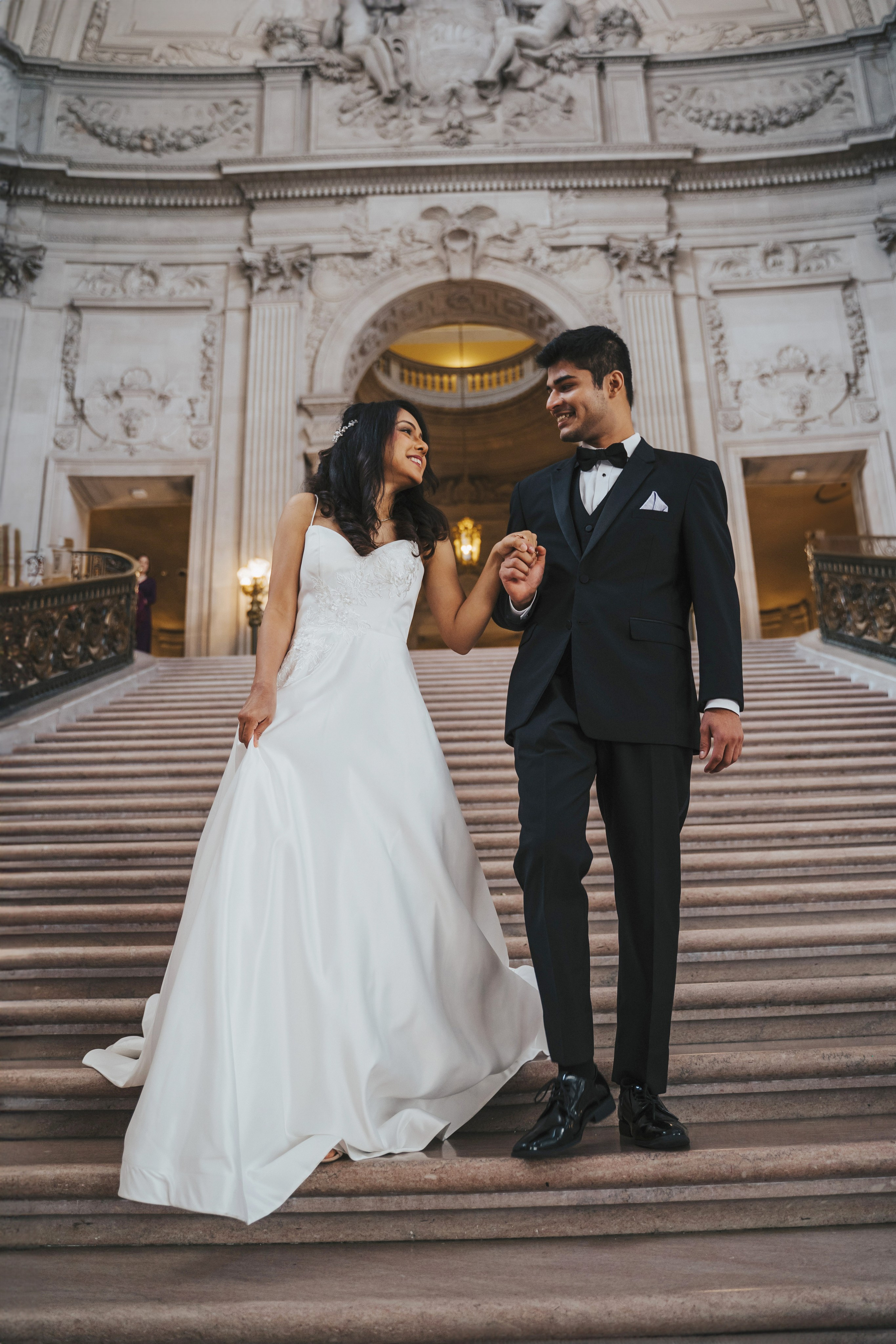 Sity Hall. Wedding family photographer and videographer California San Francisco Bay Area