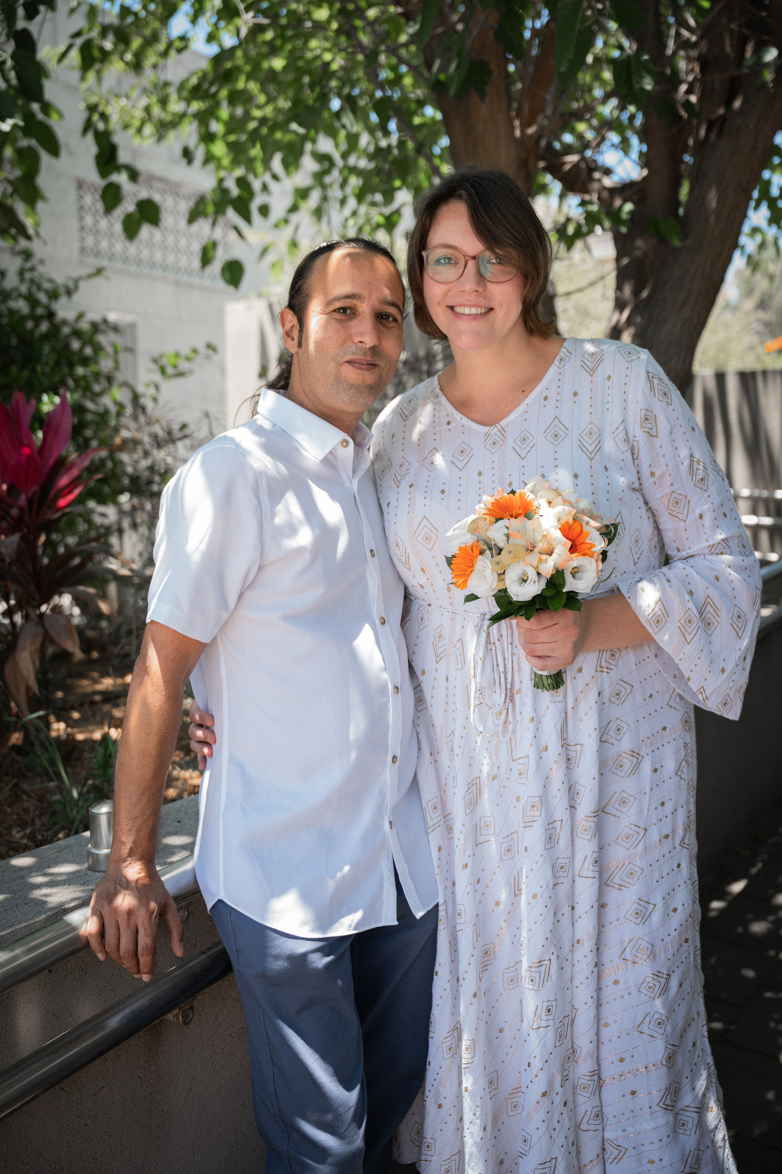 Chuppah of Yael & Raz, Hod Hasharon, July 2026. Divign By Tehilah — Meaningful Graphic Design & Photography