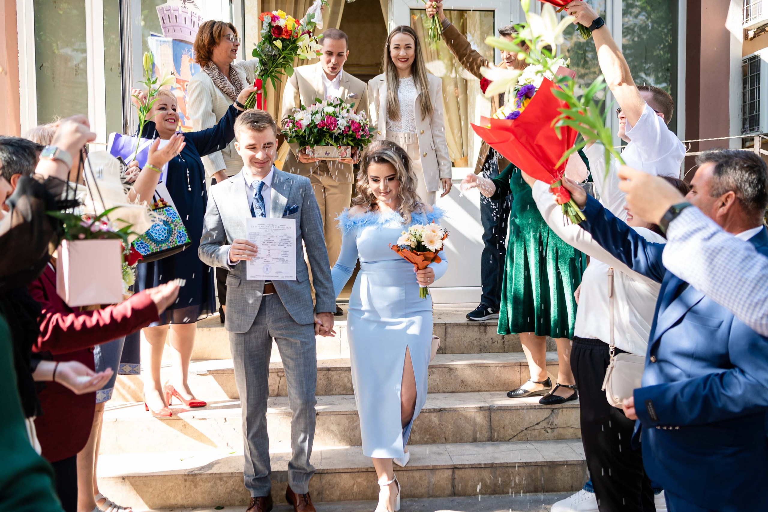 Cununie Iulian si Alexndra. Mugurel anghel