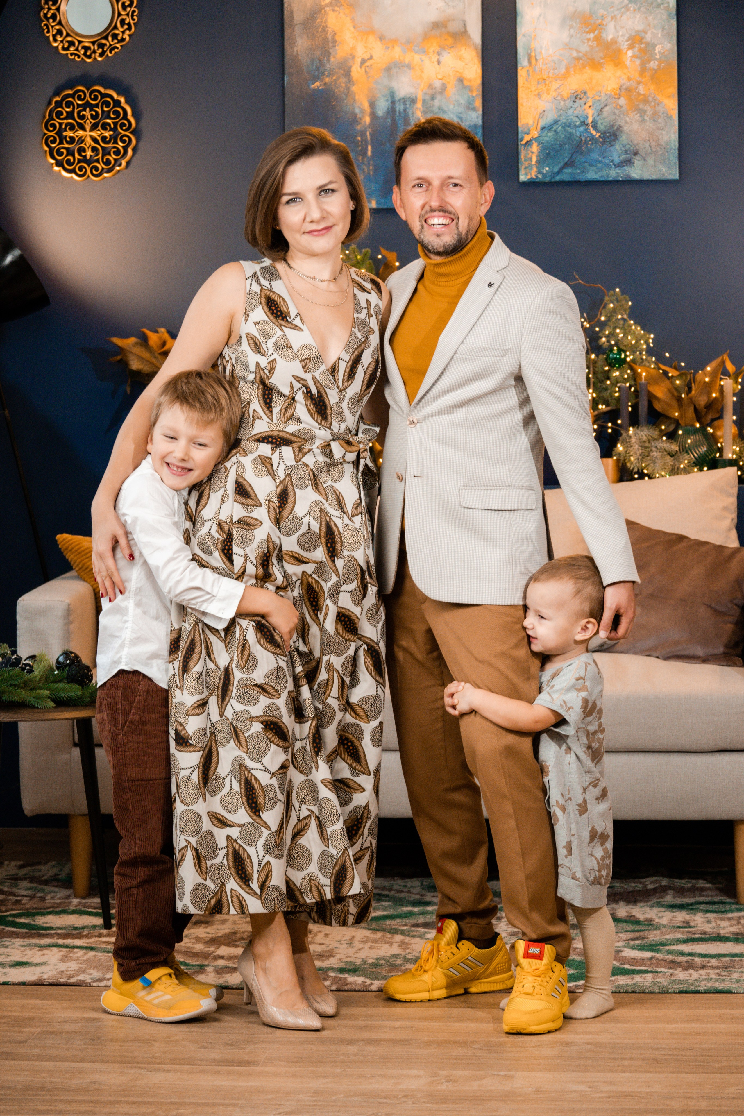 The Pris family. Fotograf Dmitrii Donets