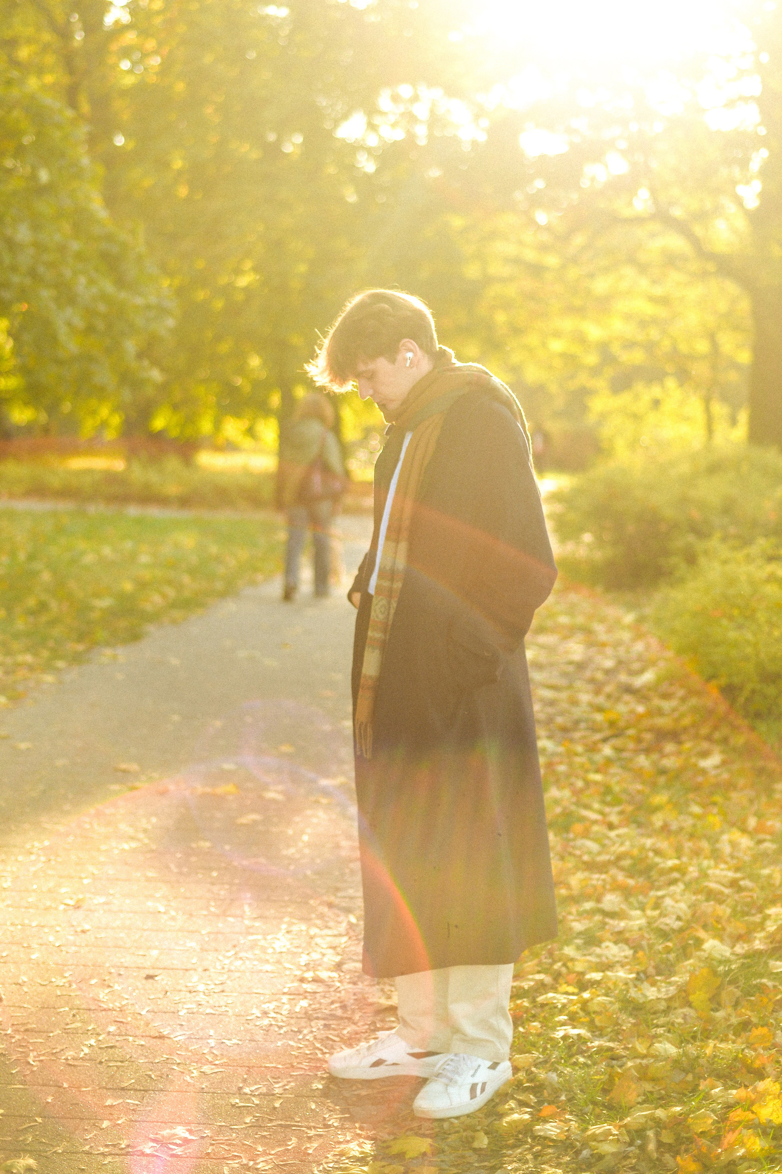 Guy in the park. HOME