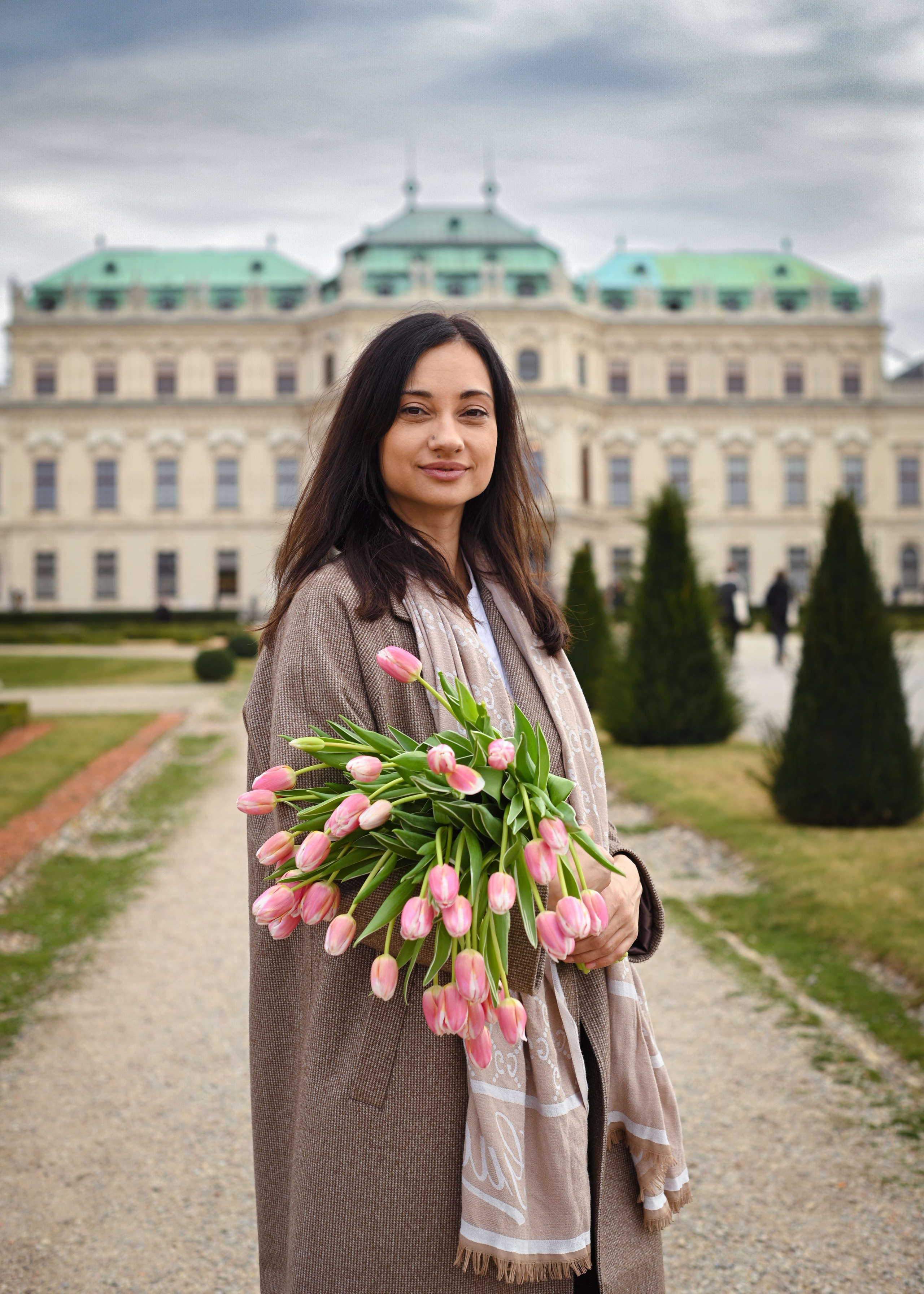 Oksana and girls. Photo Vienna and Bratislava