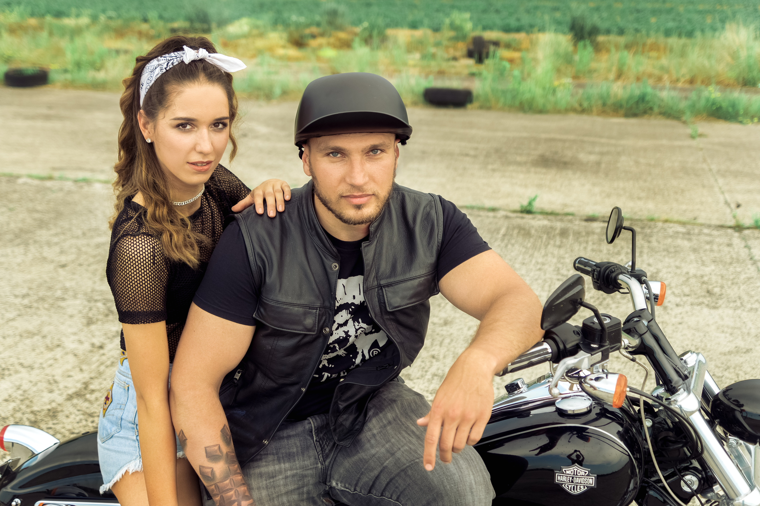 Motocykly. Rodzinny i weselny fotograf w Szczecinie, Dennis