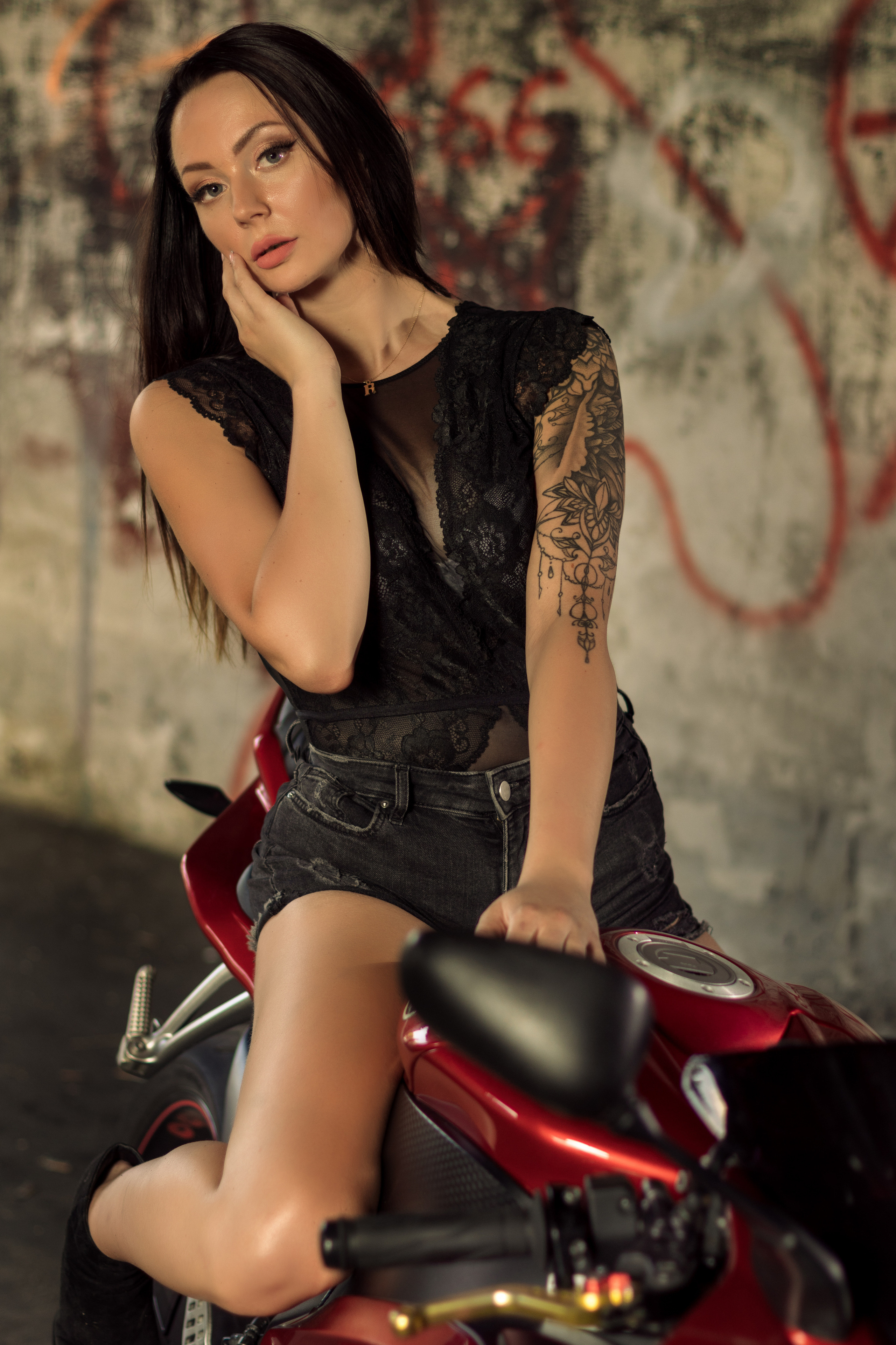 Motocykly. Rodzinny i weselny fotograf w Szczecinie, Dennis