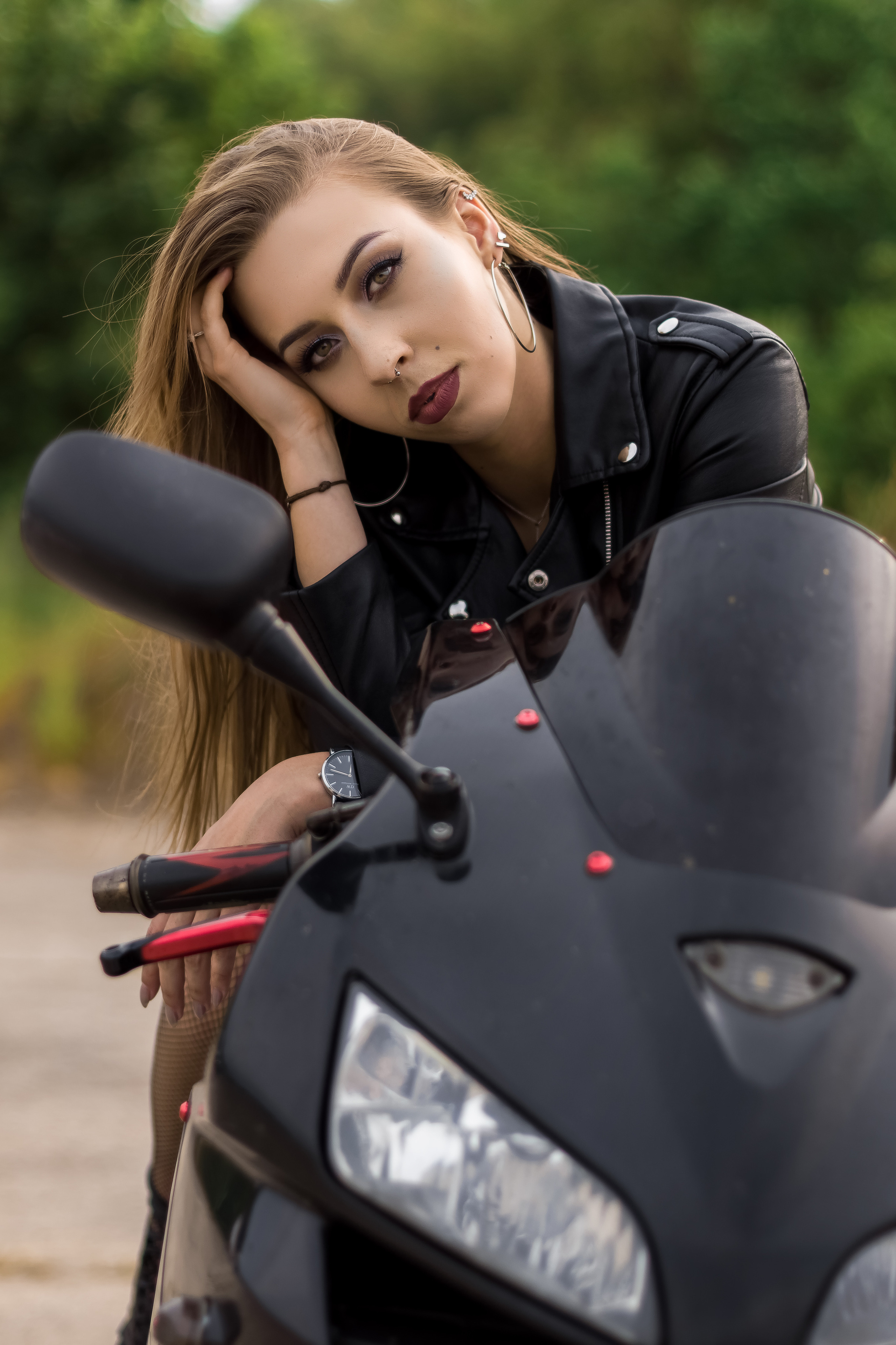 Motocykly. Rodzinny i weselny fotograf w Szczecinie, Dennis