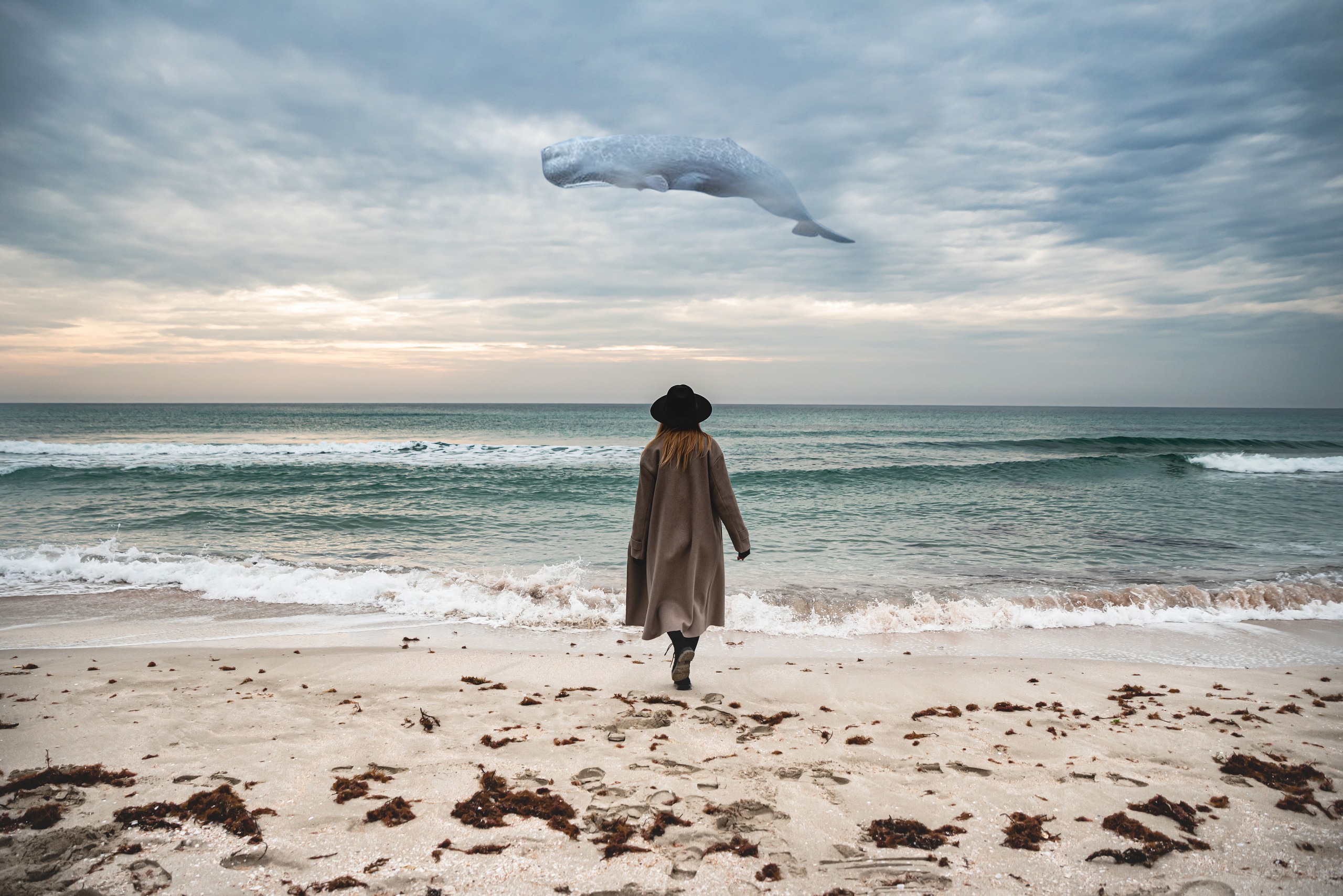 Наташа и кит. Ekaterina Verbitskaya. Photography