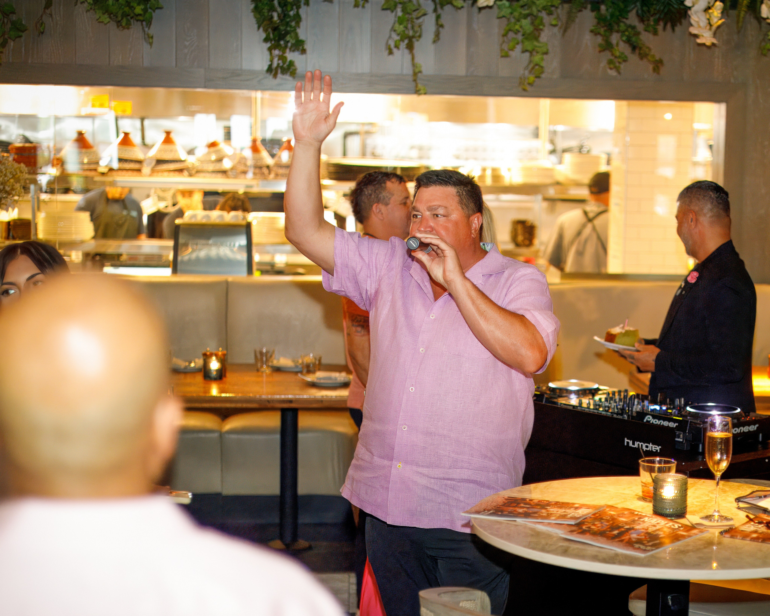 NLM Pink Party for Breast Cancer Awareness at Del Mar. Out and About 239