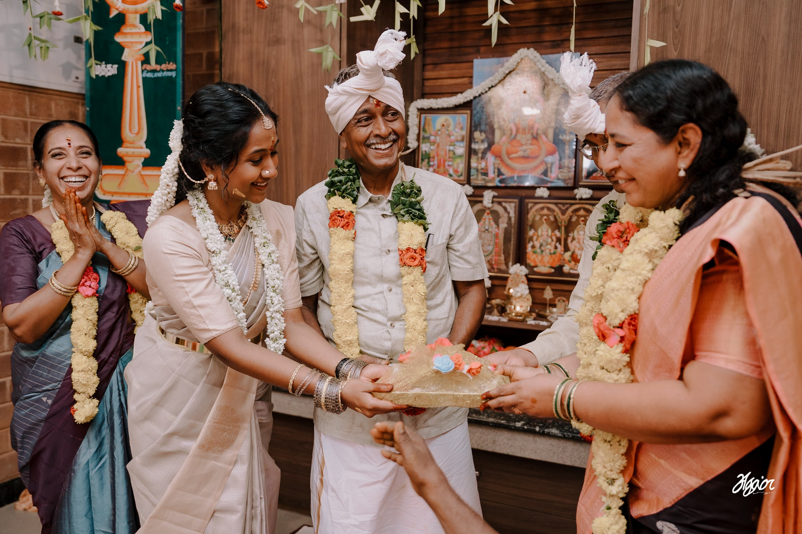 Wedding documentary photography in Pondicherry. Agam Vizha