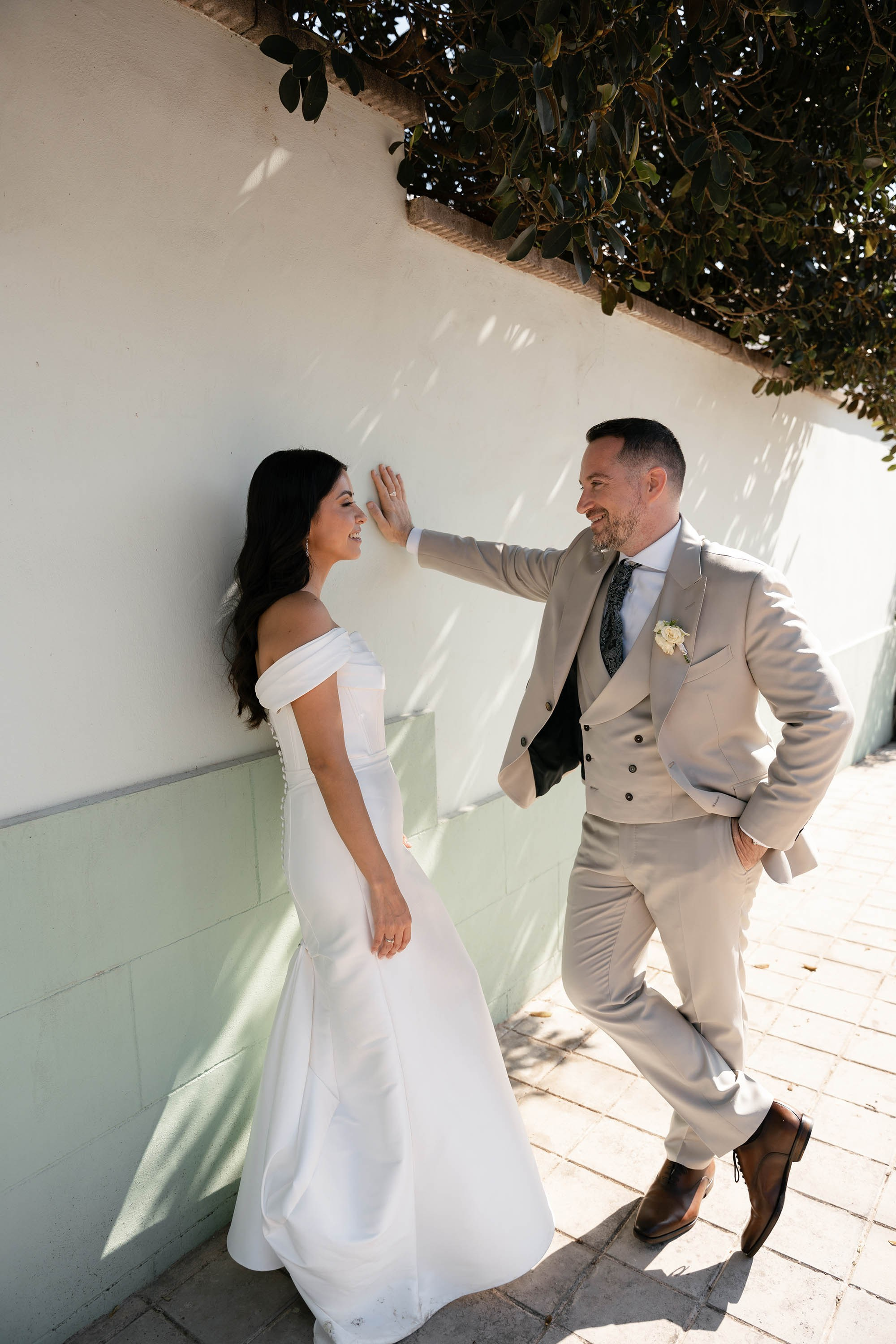 Johanna and Francesco. Destination Wedding Photographers based in Spain