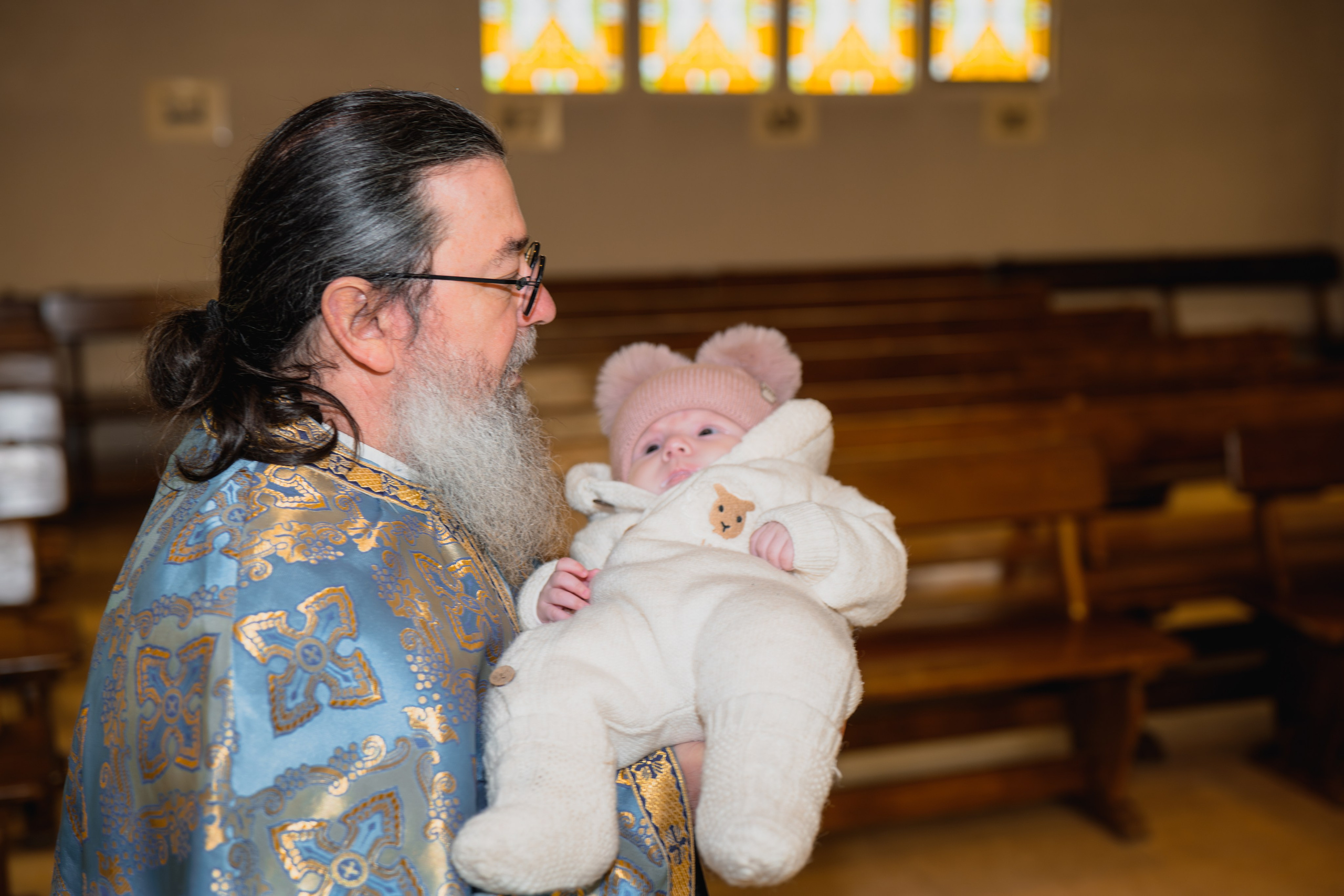 Botezul micii printese. Fotograful și Cameramanul familiei dvs în Franța Paul Photographer