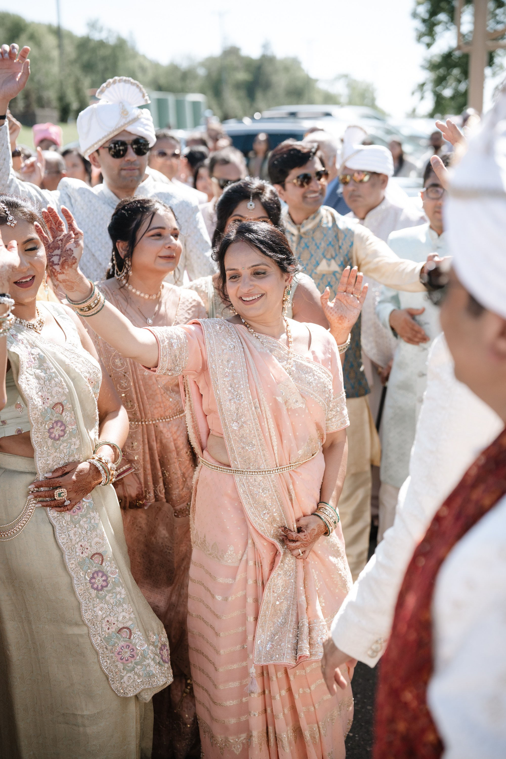 June 2025 — Zill and Raj’s traditional wedding. Portrait and wedding photographer in New York