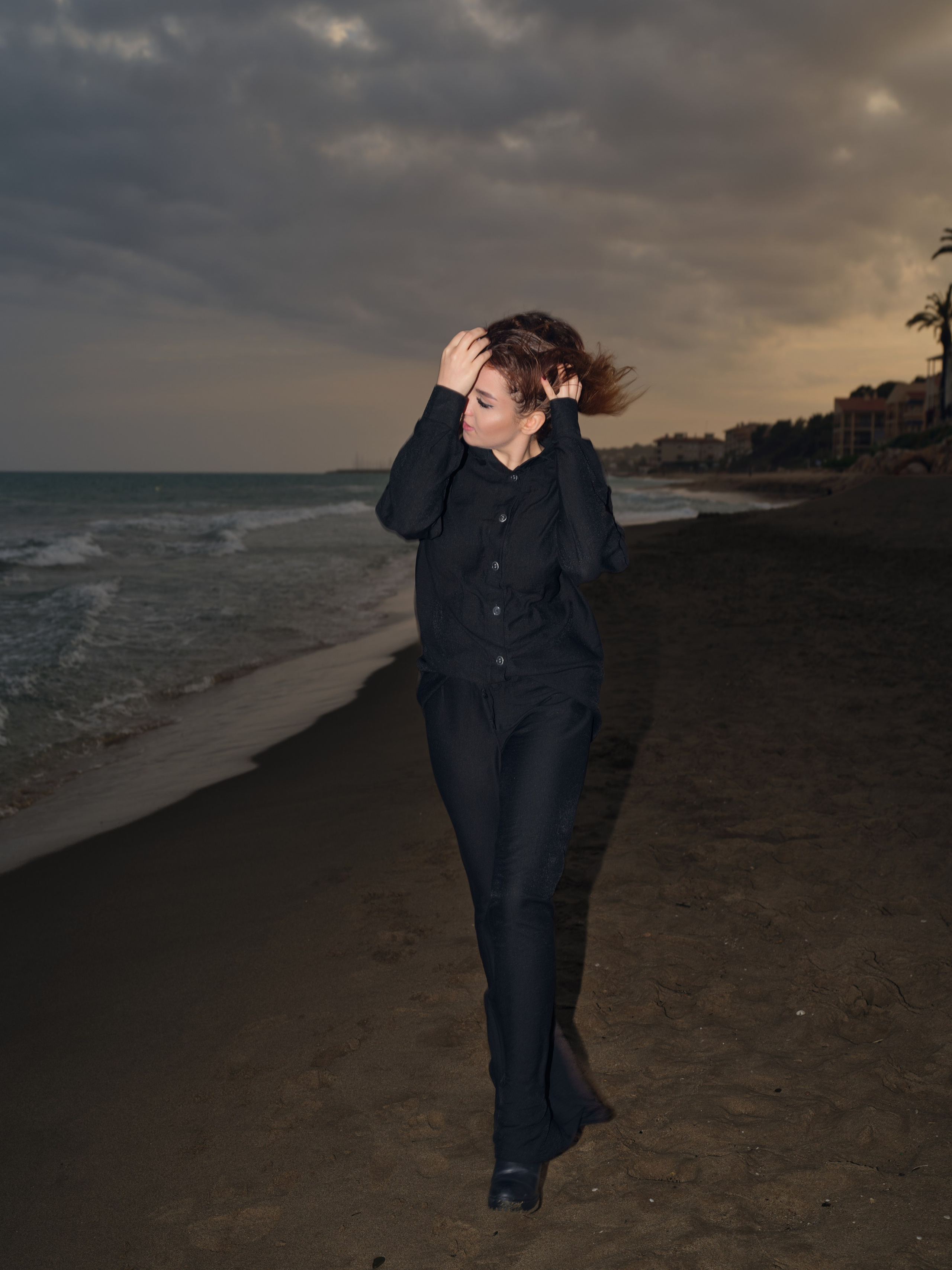 Outdoor Editorial Session. Ekaterina Mitsen. Portrait photographer based is Spain