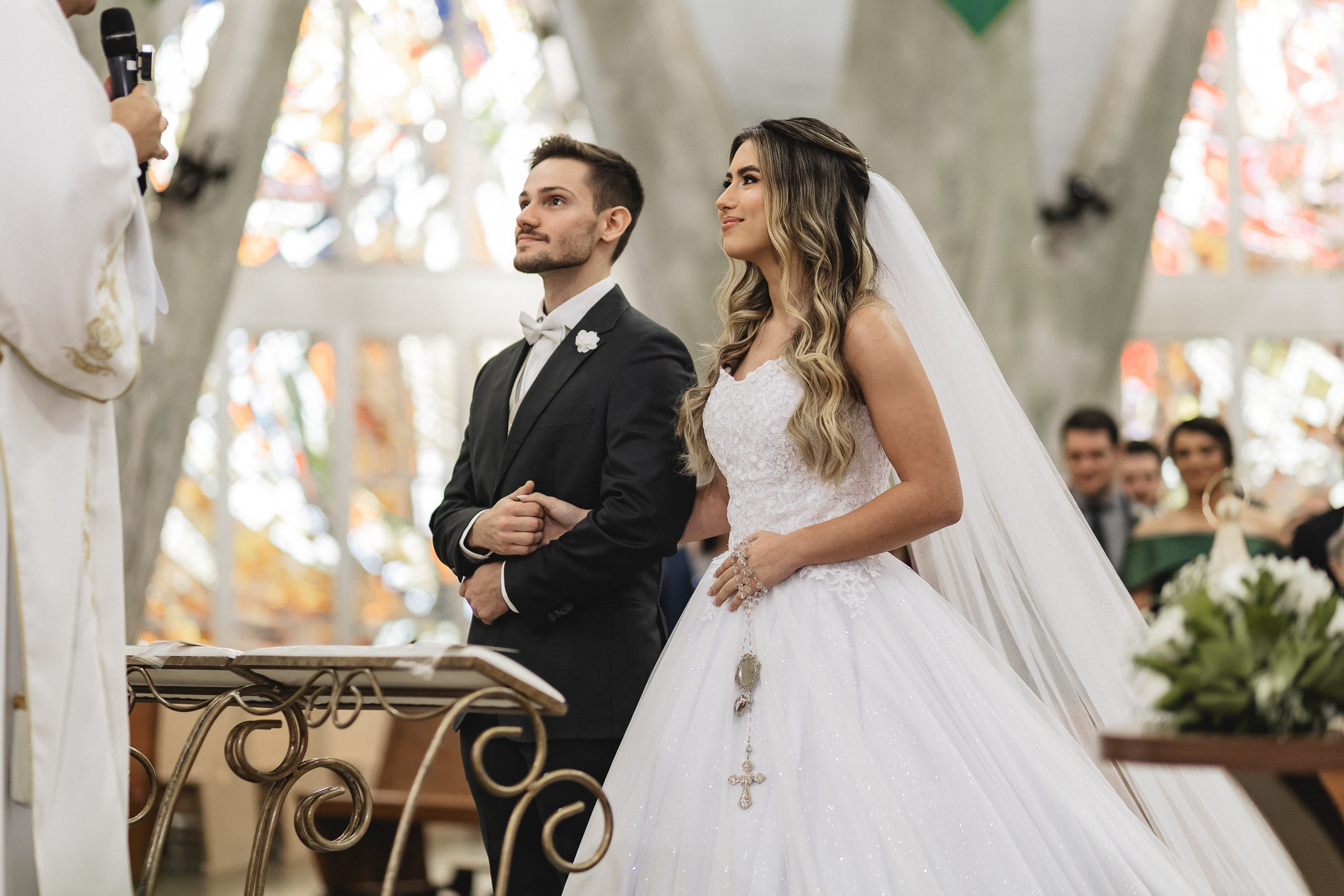 Heloisa e Andre casamento na catedral de maringa. Fotografo de casamento I Claudinei Moura