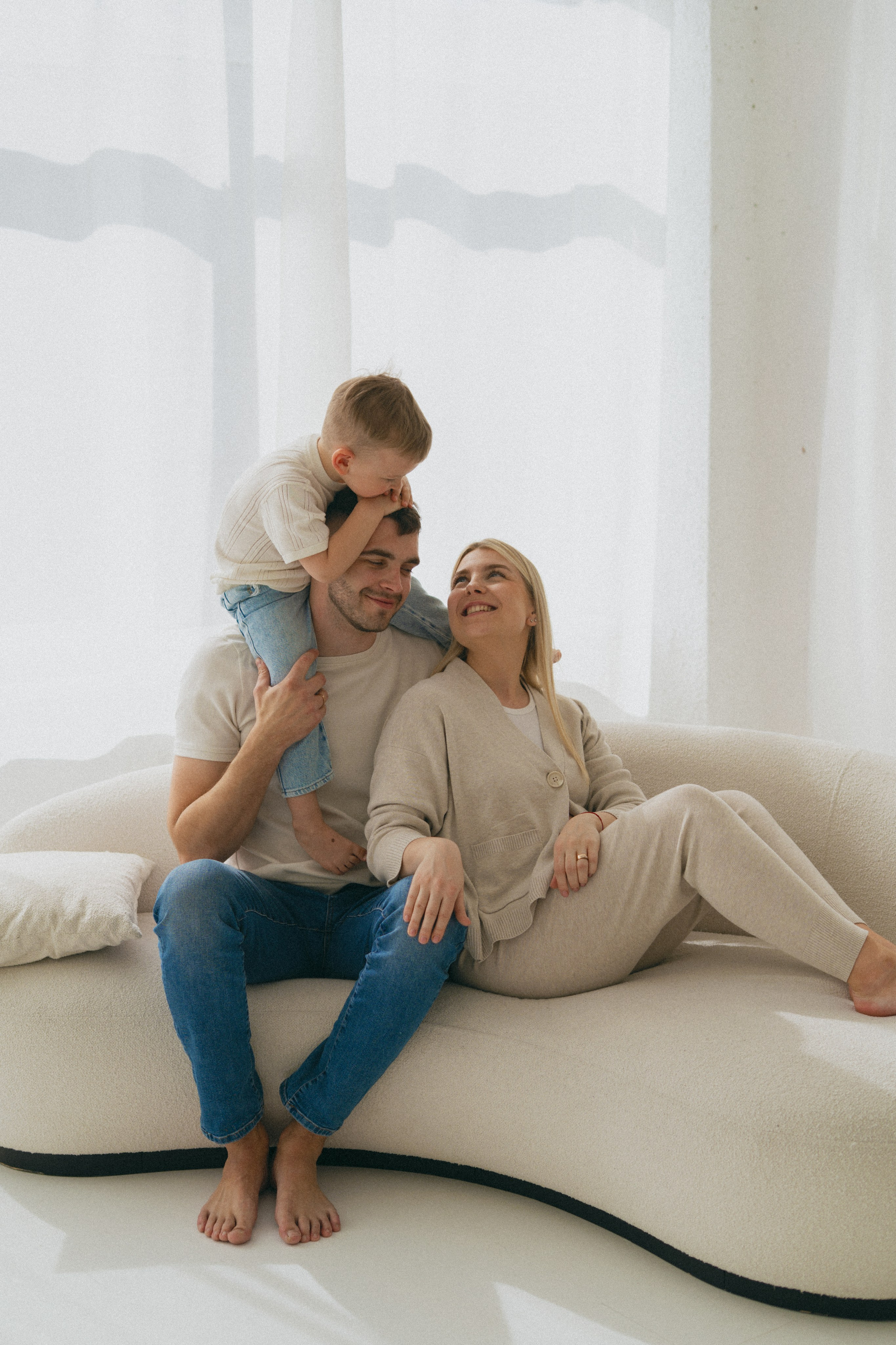 Justės ir Manto šeima. Fotografė Agnė Navickaitė