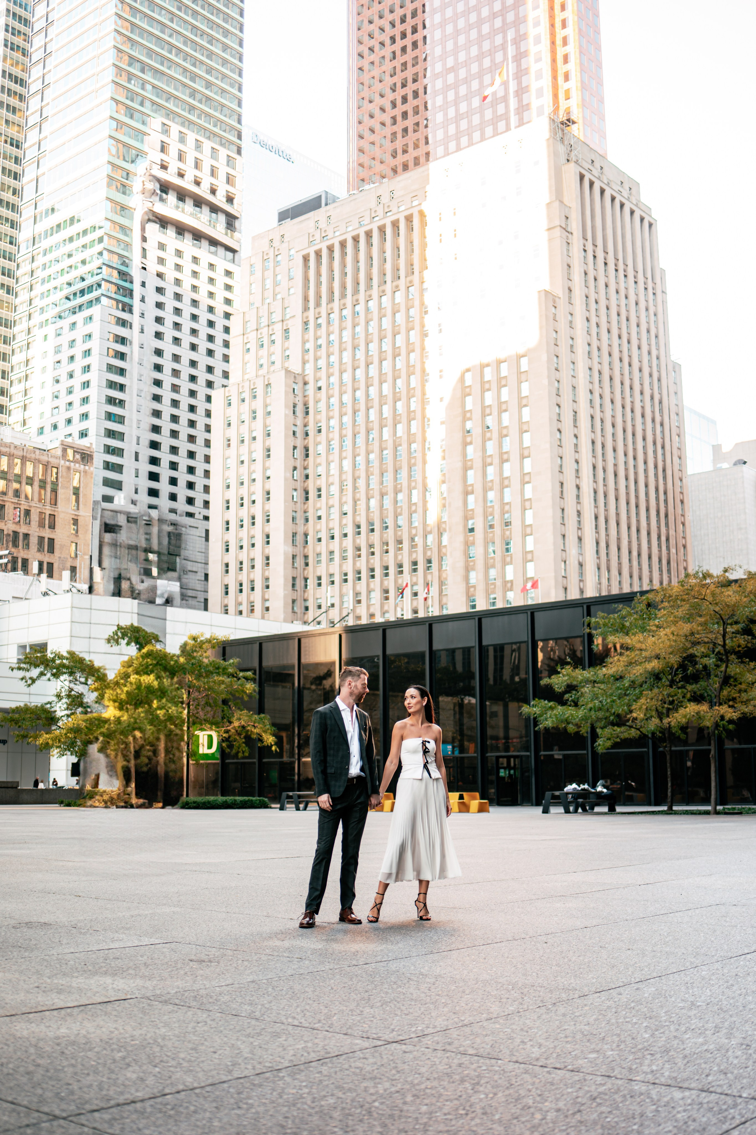 Beautiful wedding photography in Windsor, Ontario, with the bride, groom, and their parents.