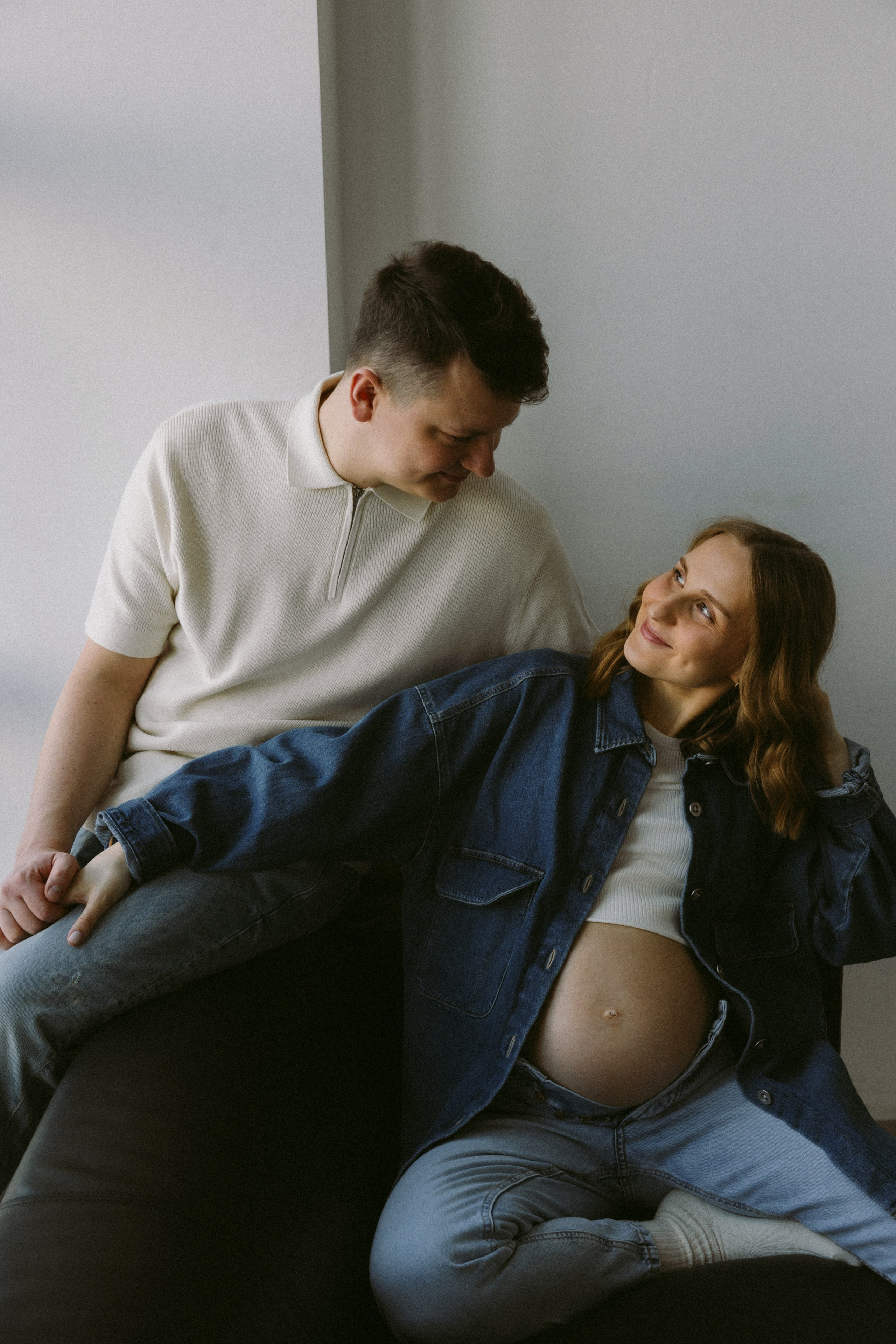 Laukimo fotosesija studijoje | su Marta ir Šarūnu. Vestuvių ir šeimų fotografė Lena Bondarenko / belove photo