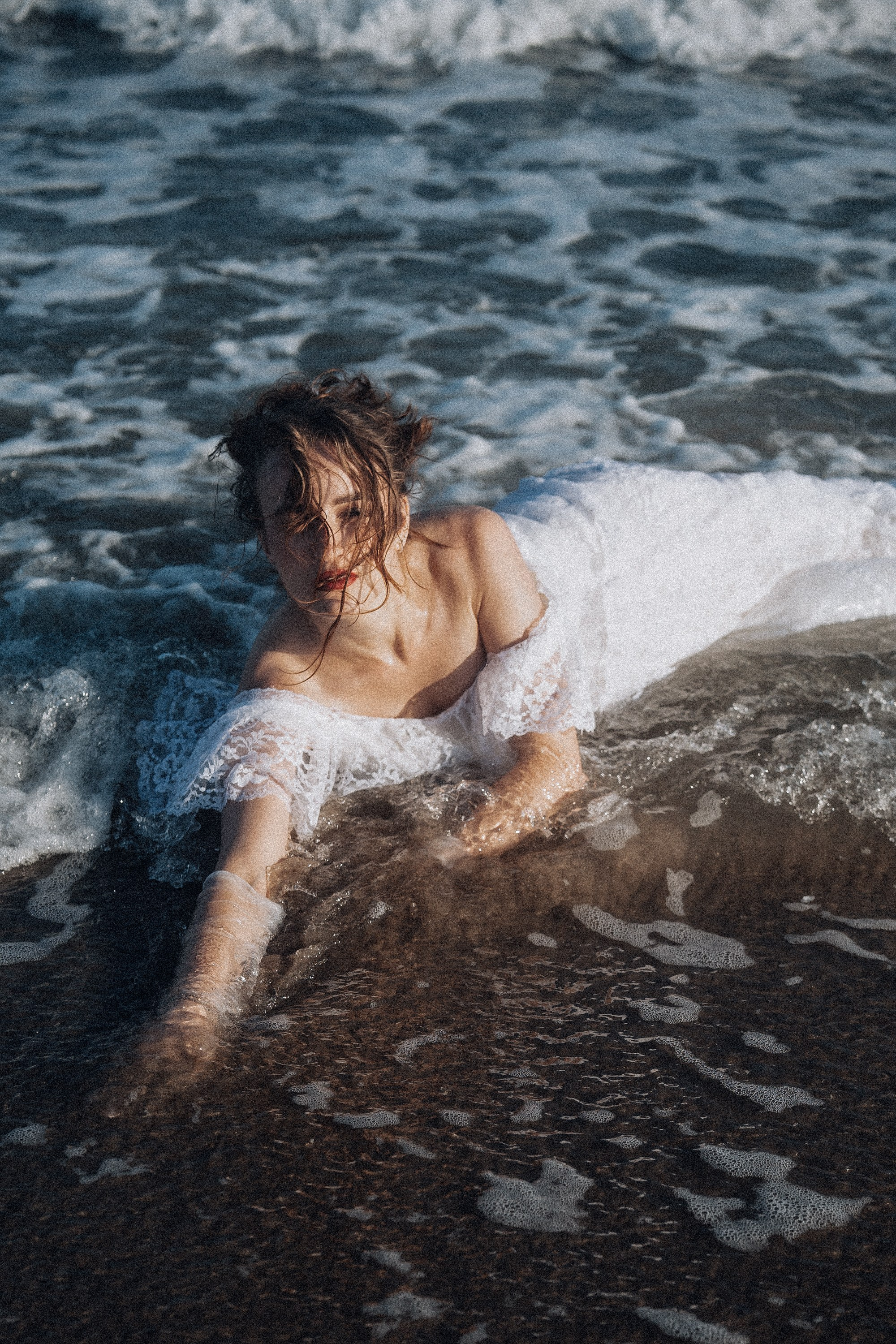 Photoshoot Runaway bride. Portrait and wedding photographer in New York