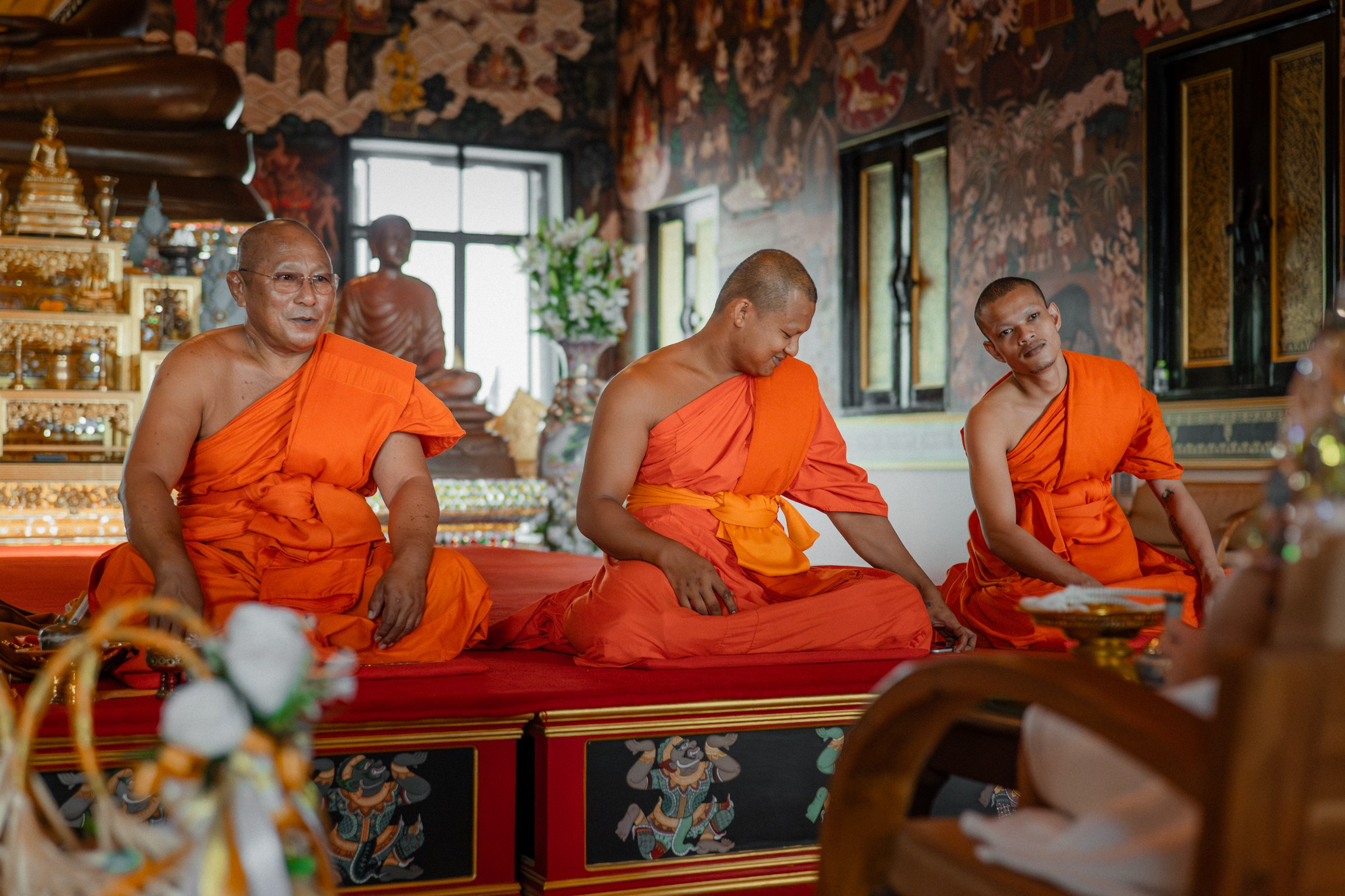 Georgia and Ben. Буддийская свадебная церемония на Самуи, Таиланд